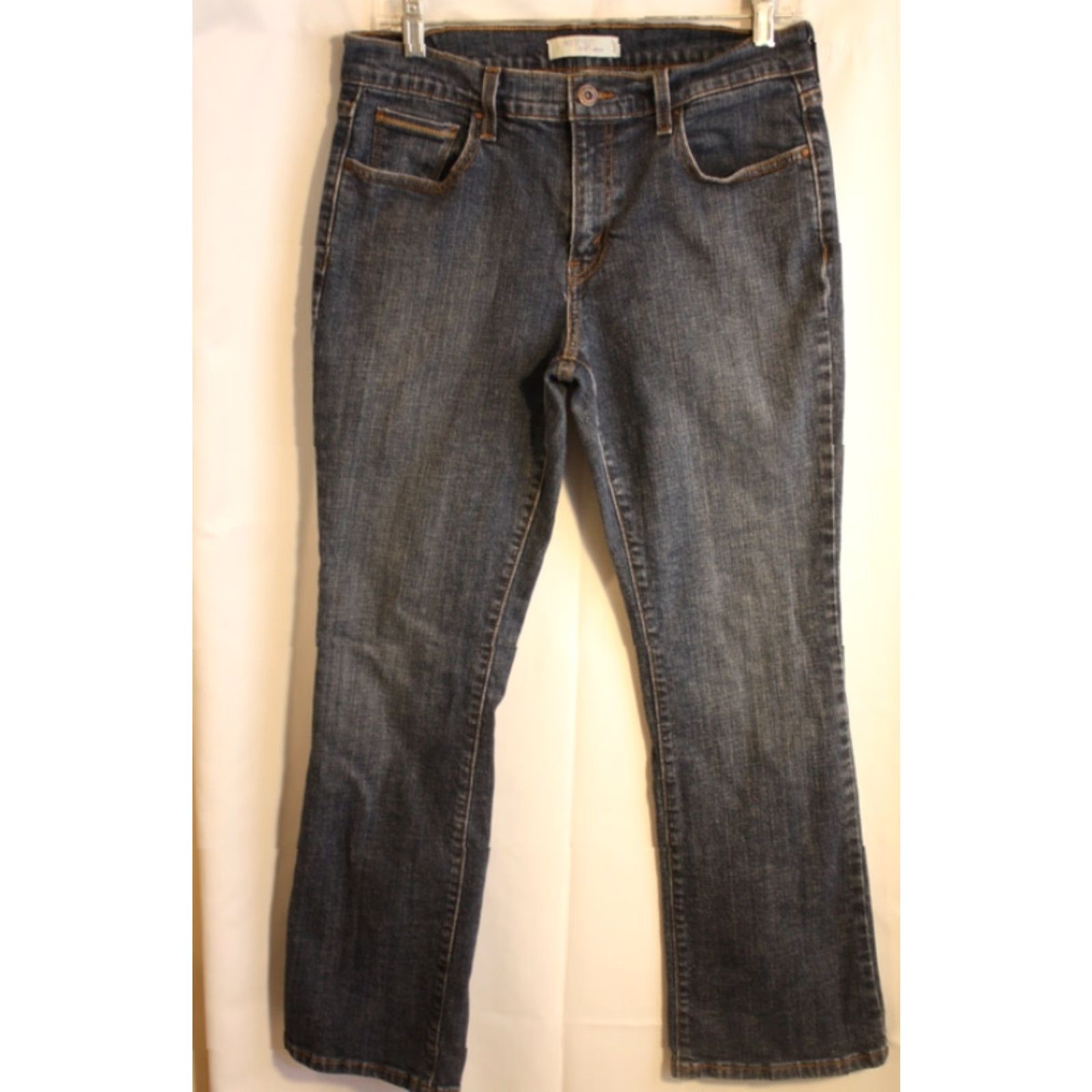 Denime Levis Boot Cut 515 Denim Jeans Size 10 S/C Brown Back Pocket Stitch Size 32" / US 10 / IT 46 - 3 Thumbnail