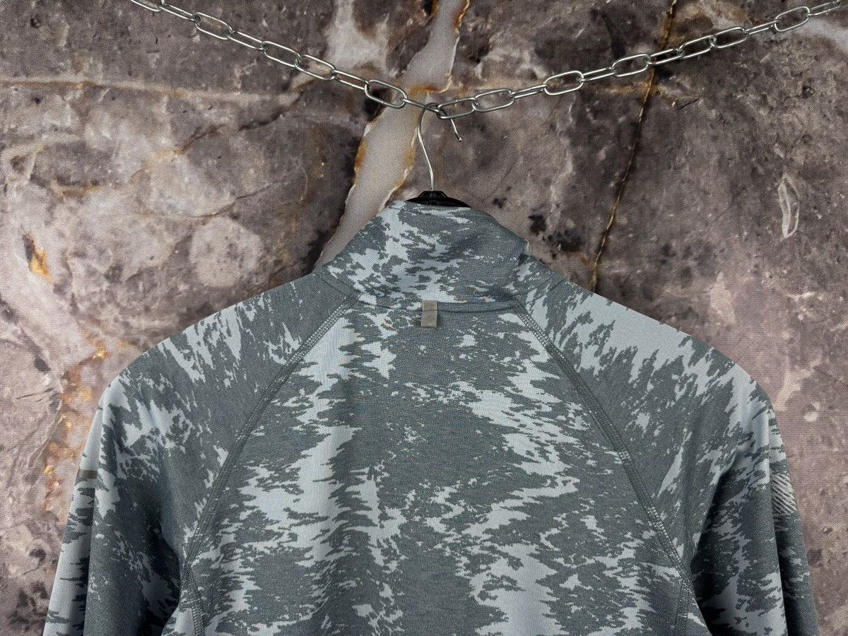 Nike Nike Training Half Zip Pullover Gray Camo Athletic Sweatshir Size M / US 6-8 / IT 42-44 - 10 Thumbnail