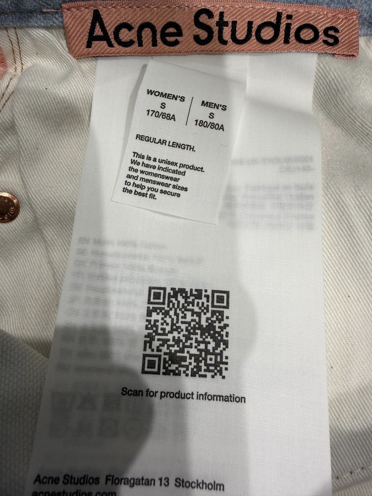 Acne Studios ACNE STUDIOS - RWUXTROU000001 Size US 30 / EU 46 - 3 Thumbnail