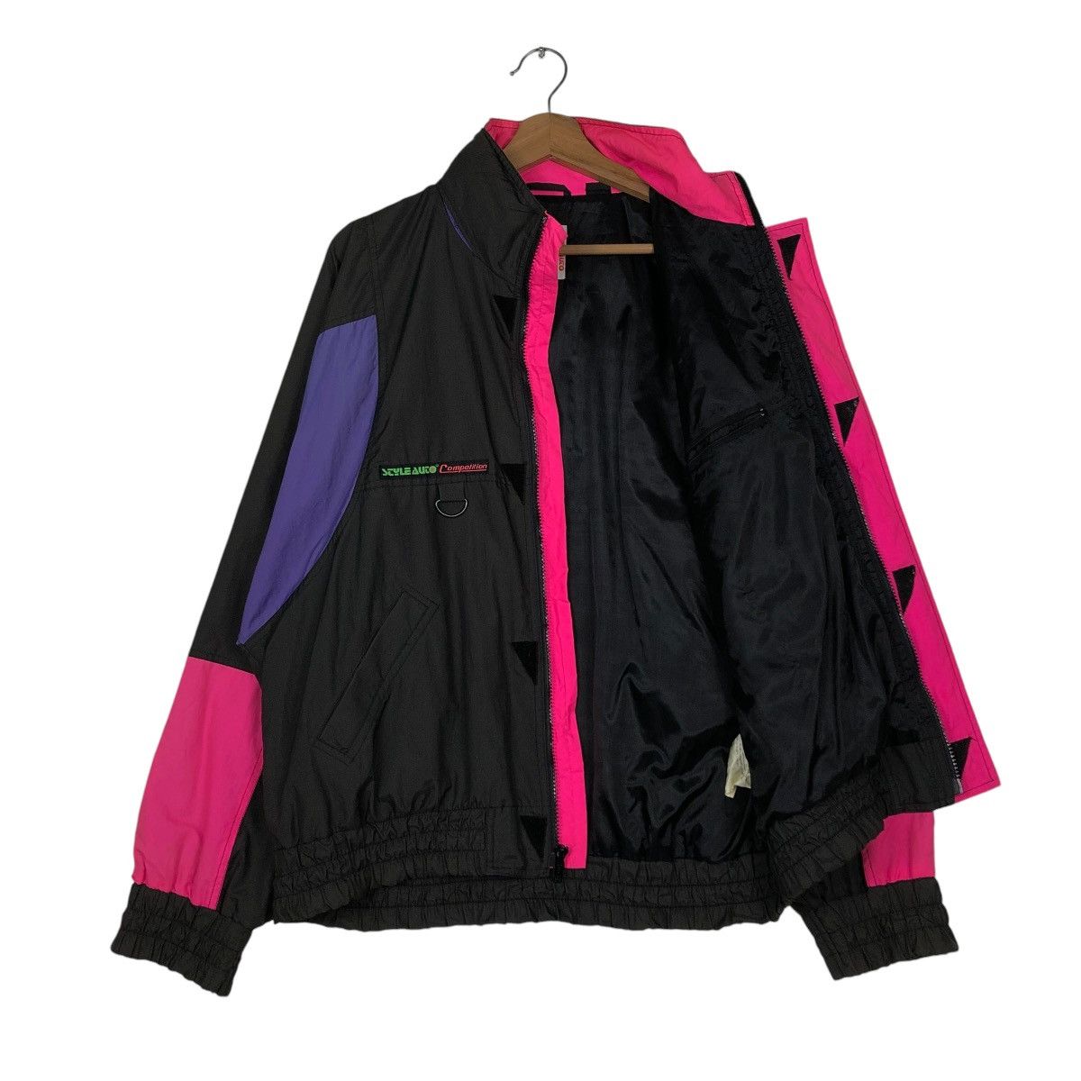 Japanese Brand 🔥VINTAGE BOMBER JACKET STYLE AUTO USA MULTI COLOUR Size US M / EU 48-50 / 2 - 13 Thumbnail