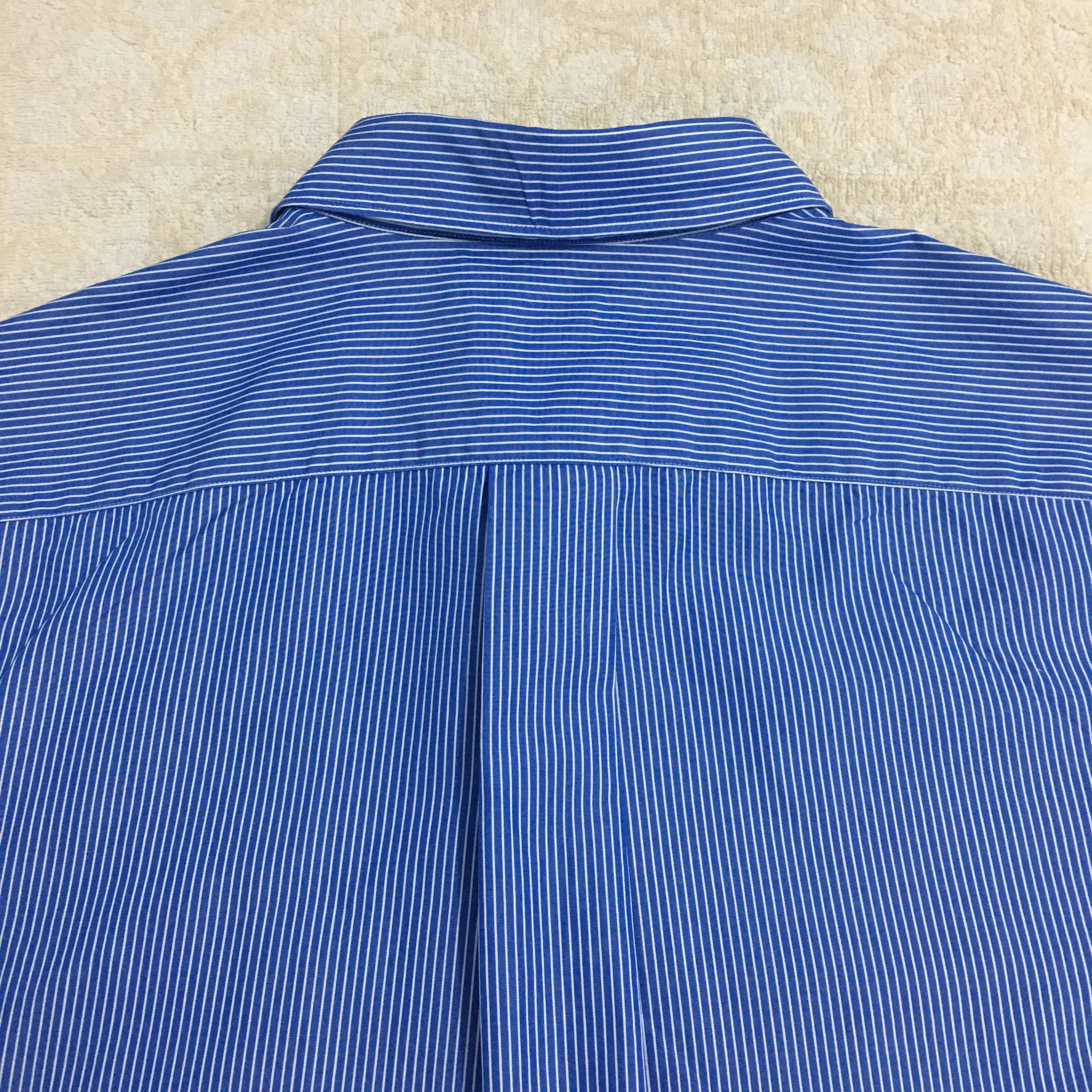 Jil Sander × Uniqlo Uniqlo Jil Sander Hickory Longsleeve Shirt Size US L / EU 52-54 / 3 - 11 Thumbnail