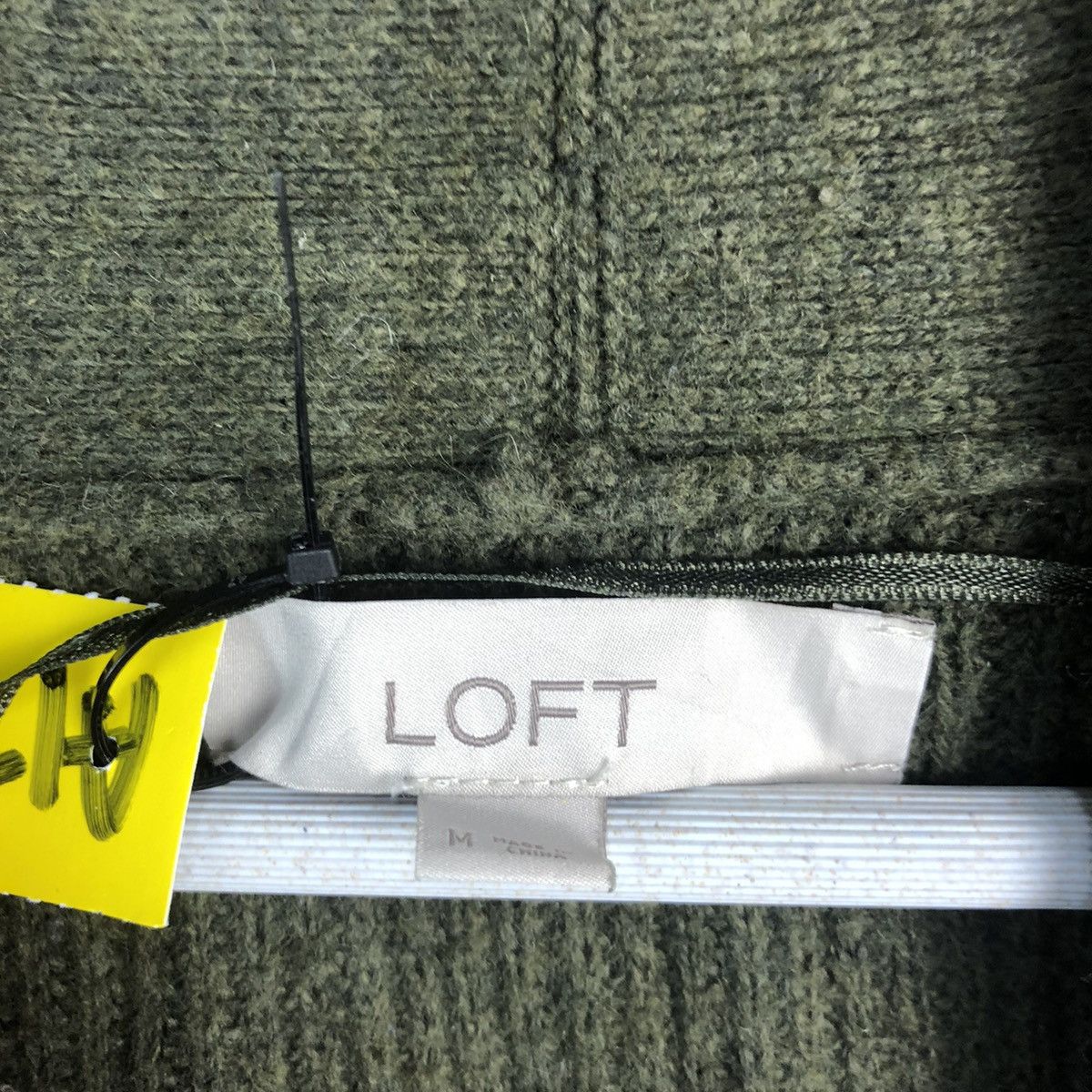 Japanese Brand Loft Green Cardigan Knitwear #A1773 Size M / US 6-8 / IT 42-44 - 9 Thumbnail