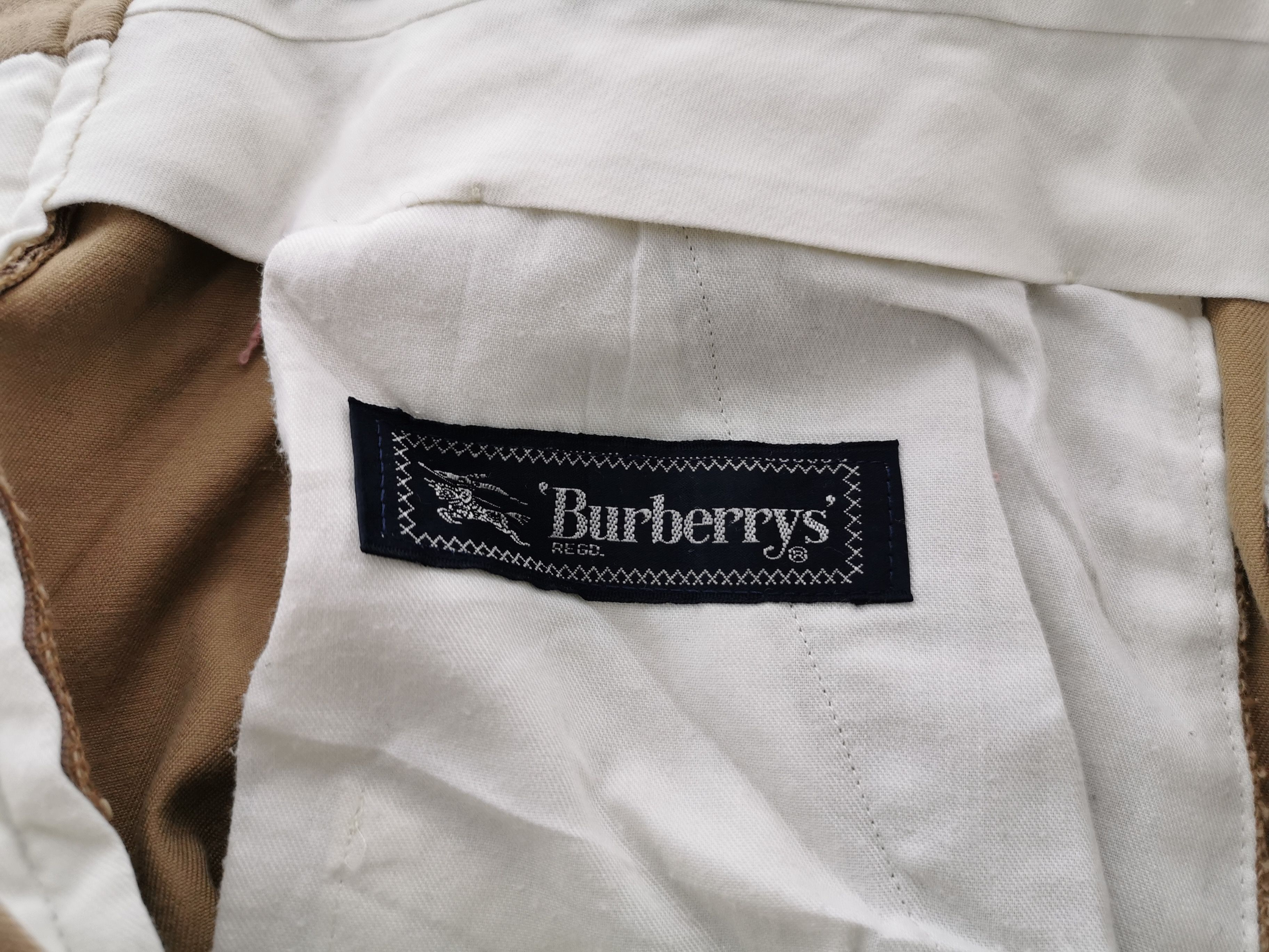 Burberry Vintage Burberry Trouser Pants Made In Japan Size 30 Size US 30 / EU 46 - 9 Thumbnail
