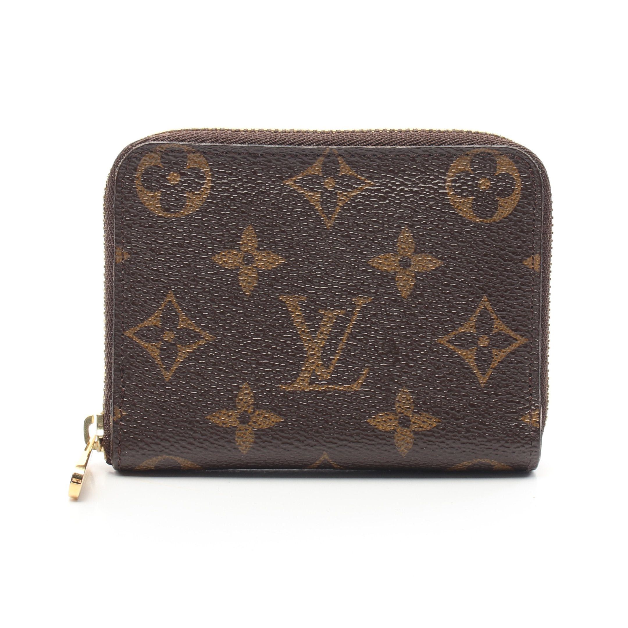 Louis Vuitton Zippy Coin Purse Monogram Brown, Women's