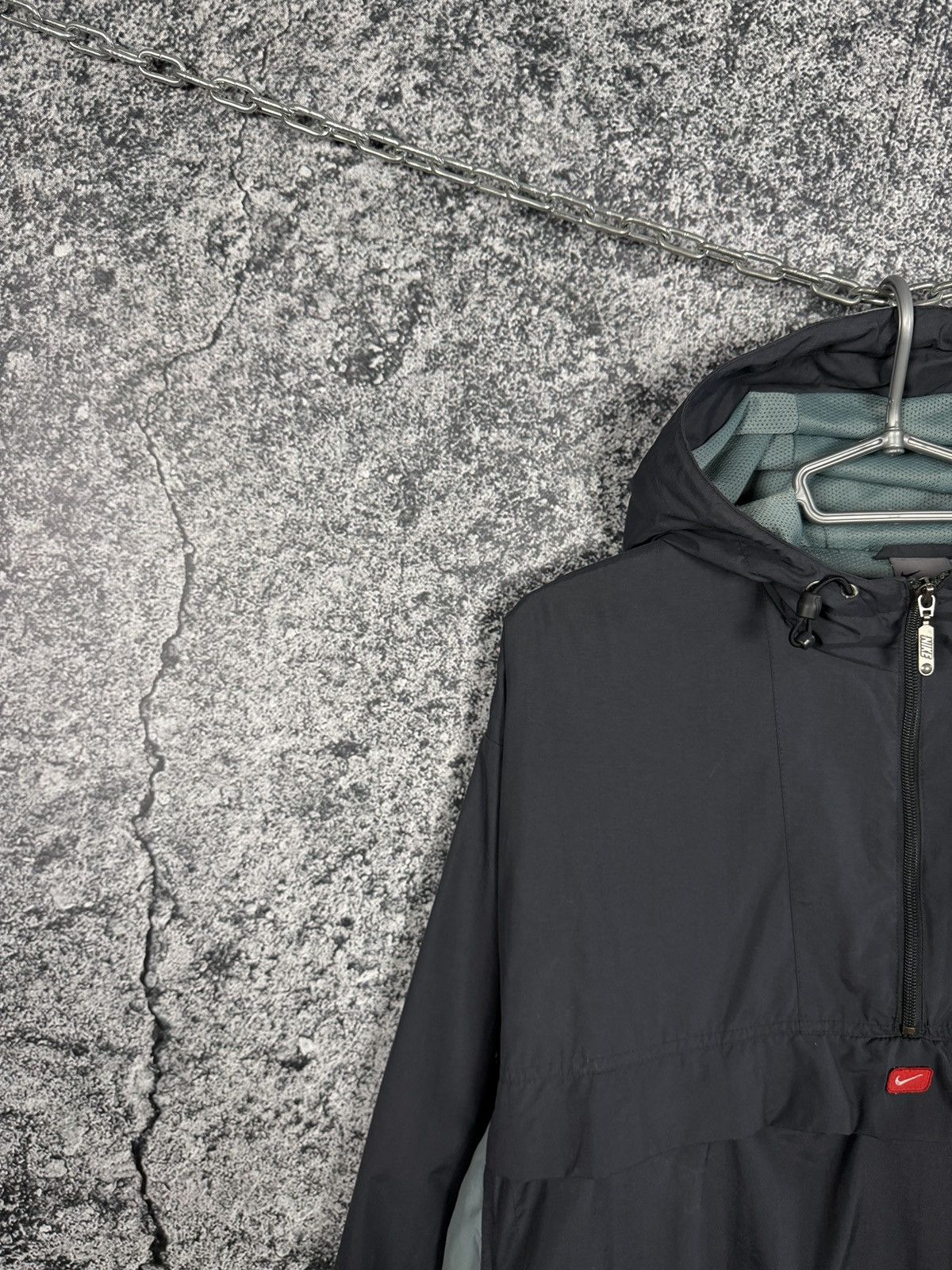Nike Men’s Nike Vintage Nylon Jacket Anorak Windbreaker Size L Size US L / EU 52-54 / 3 - 3 Thumbnail