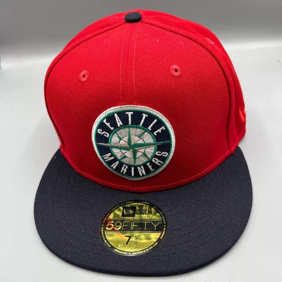 New Era Seattle Mariners Hat Men 7 5/8 Jackie Robinson MLB Snap Back Size ONE SIZE - 4 Thumbnail