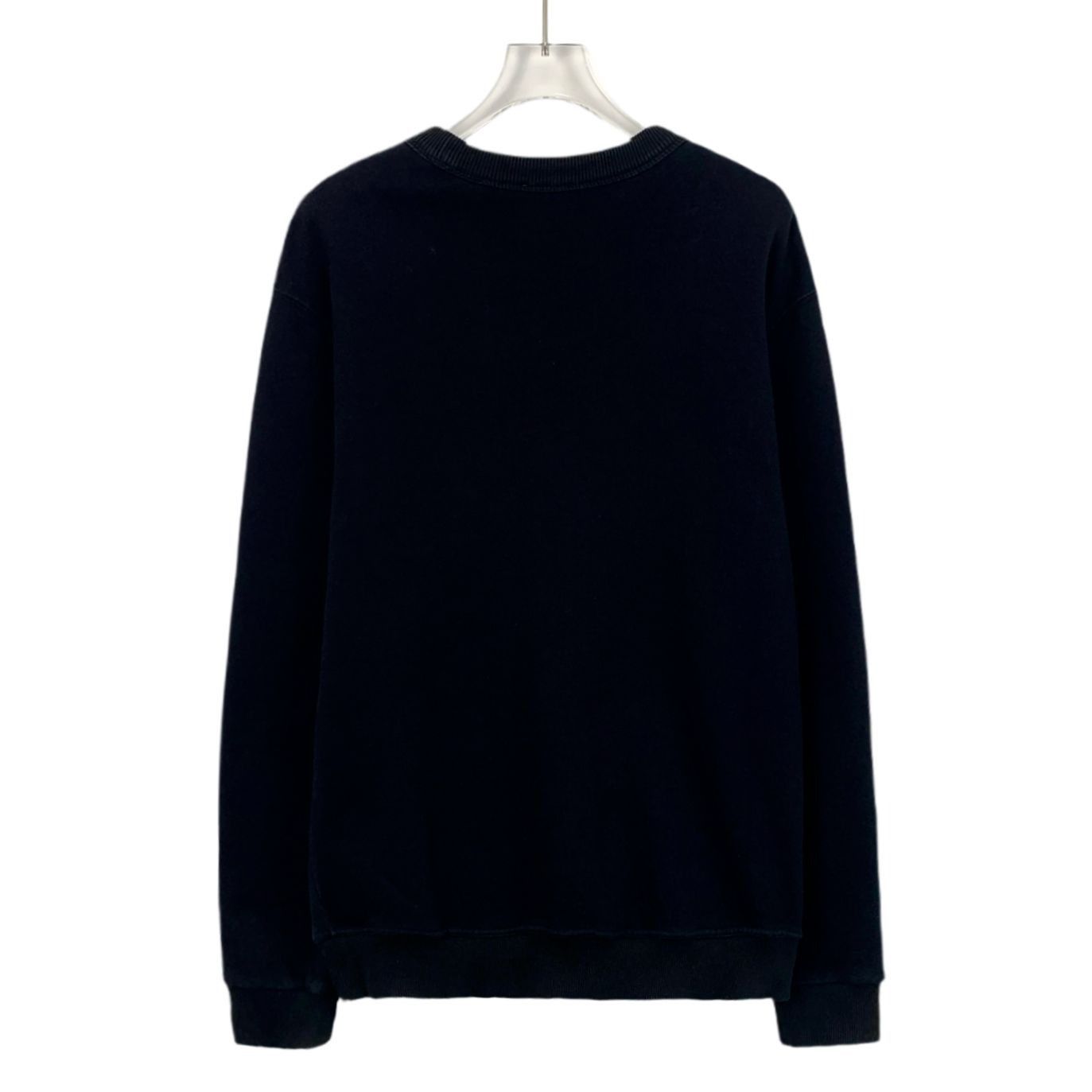 Burberry Burberry Mens Black Cotton Logo Sweatshirt Size US S / EU 44-46 / 1 - 2 Thumbnail