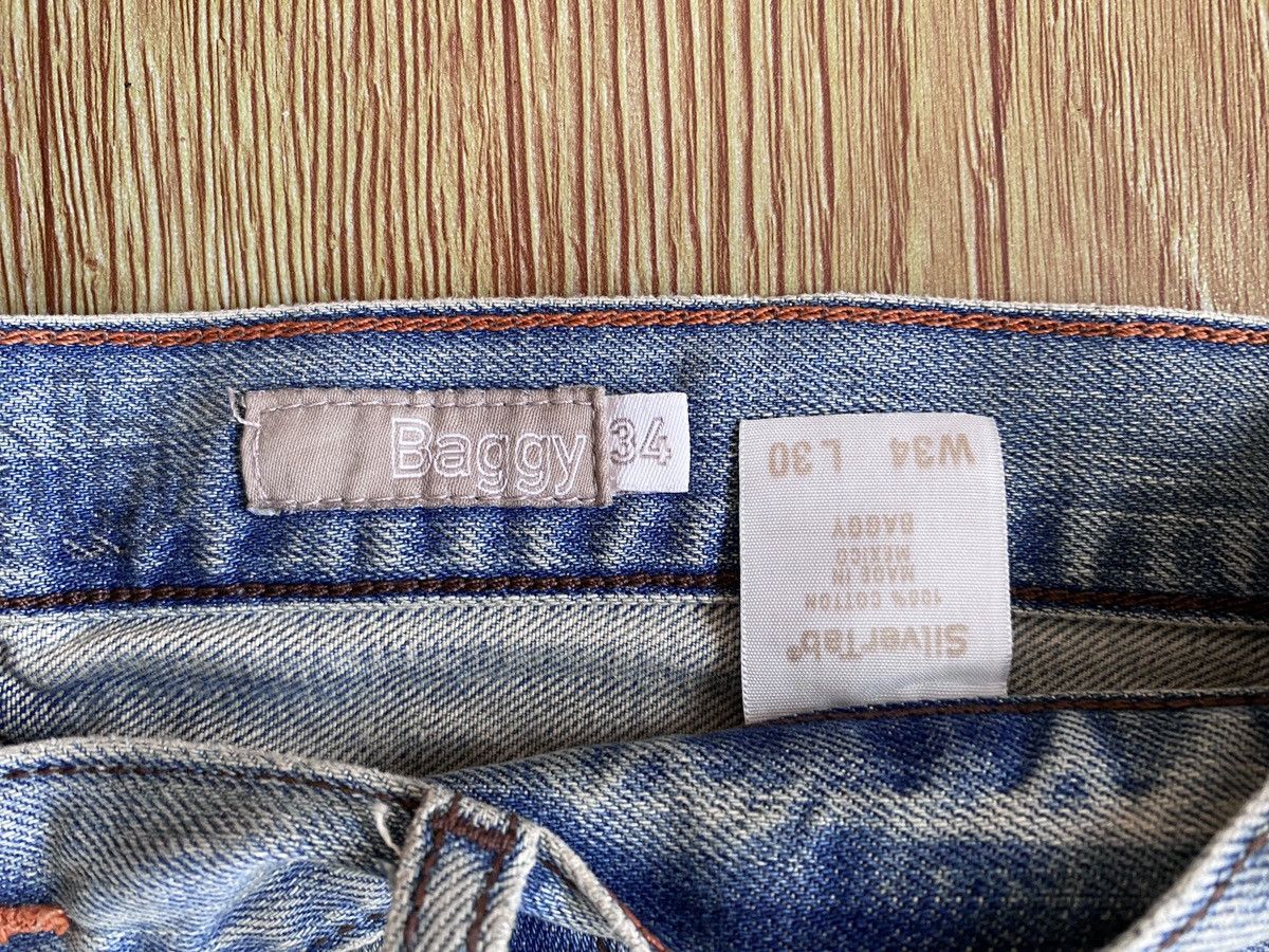 Levi's Very Rare Vintage Brand Levis SilverTab Baggy Jeans 2000s Size US 34 / EU 50 - 9 Thumbnail