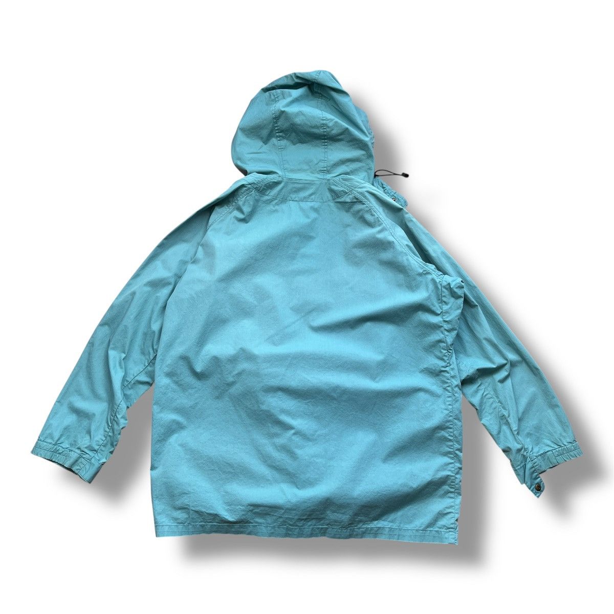 Ne-Net SOFT BLUE ISSEY MIYAKE NE-NET LIGHT HOODIE JACKET Size US L / EU 52-54 / 3 - 4 Thumbnail