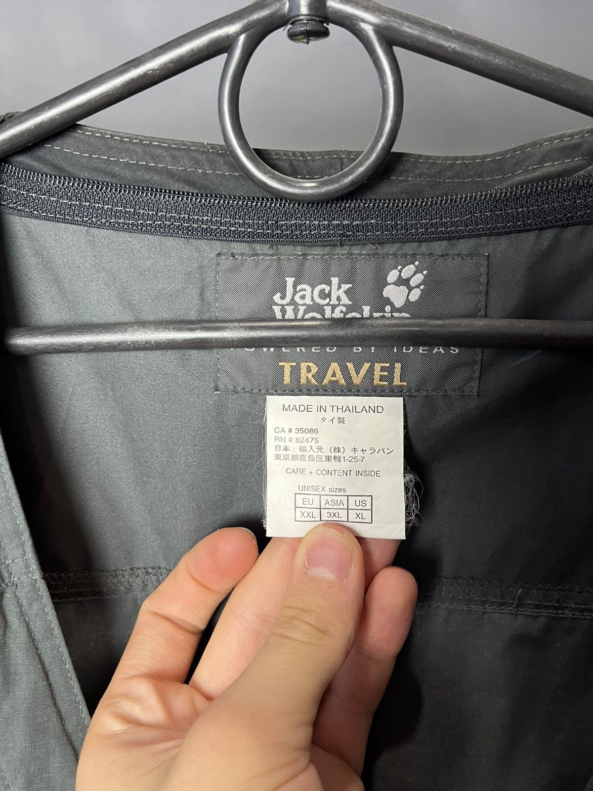 Japanese Brand Vintage Jack Wolfskin Modular tech vest Multi pockets jacket Size US L / EU 52-54 / 3 - 16 Thumbnail