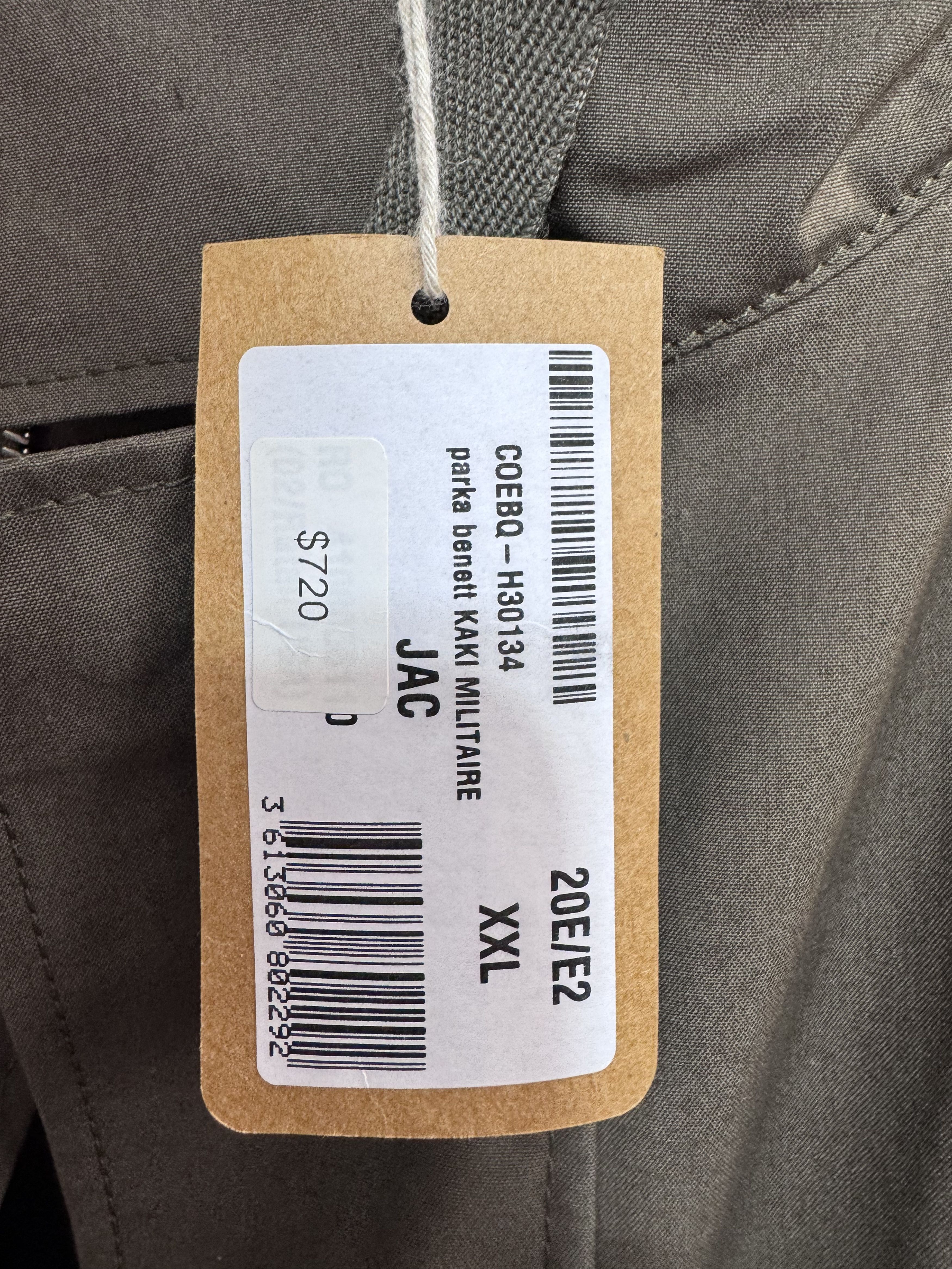 A.P.C. A.P.C. PARIS MEN'S NEW PARKA OLIVE GREEN XXL RARE $720 Size US XXL / EU 58 / 5 - 6 Thumbnail