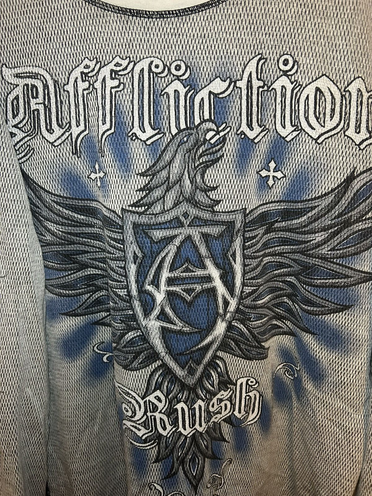 Affliction Rare Affliction George St-Peirre Reversible vintage thermal Size US XL / EU 56 / 4 - 7 Thumbnail