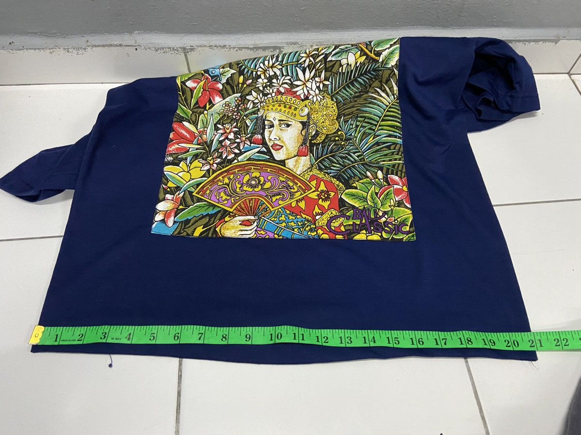 Handmade VINTAGE BALI PRIMITIVE HANDMADE ART SHORT SLEEVE TEE SHIRT Size US L / EU 52-54 / 3 - 16 Thumbnail