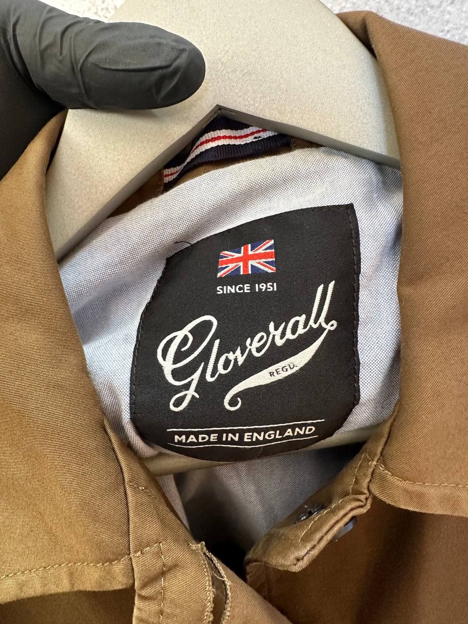 Gloverall Gloverall SS17 Car Coat Jacket Showerproof Khaki Brown Size US M / EU 48-50 / 2 - 17 Thumbnail