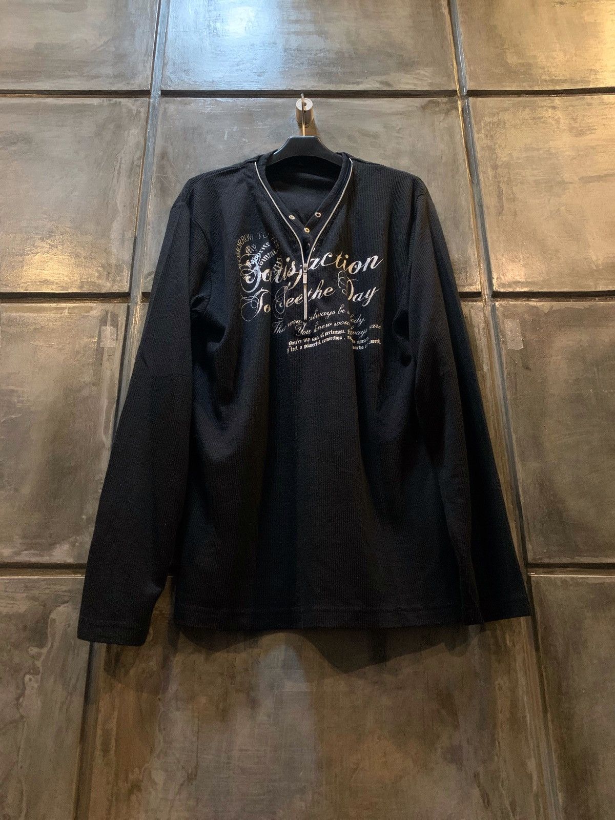 If Six Was Nine 2000s Japanese Archive Vkei Gothic Layered Tee Size US L / EU 52-54 / 3 - 1 Thumbnail