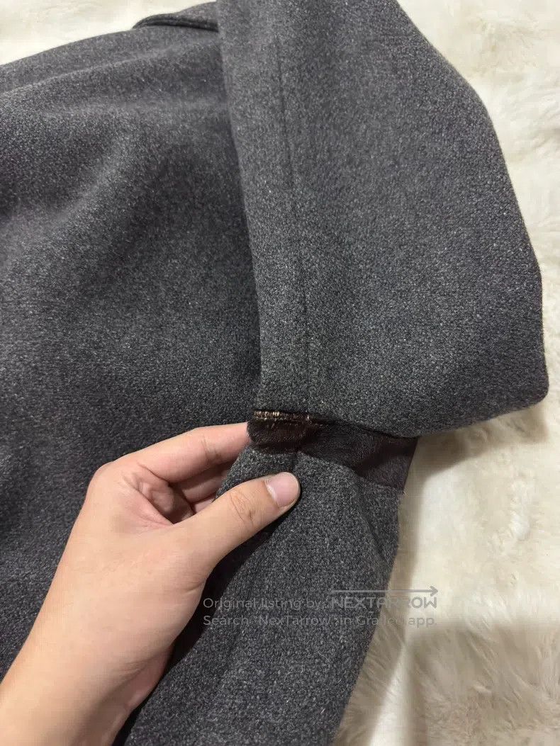 Saint Laurent Paris Saint Laurent Paris Gray Zebra Stripe Baseball Jacket Size US M / EU 48-50 / 2 - 9 Thumbnail