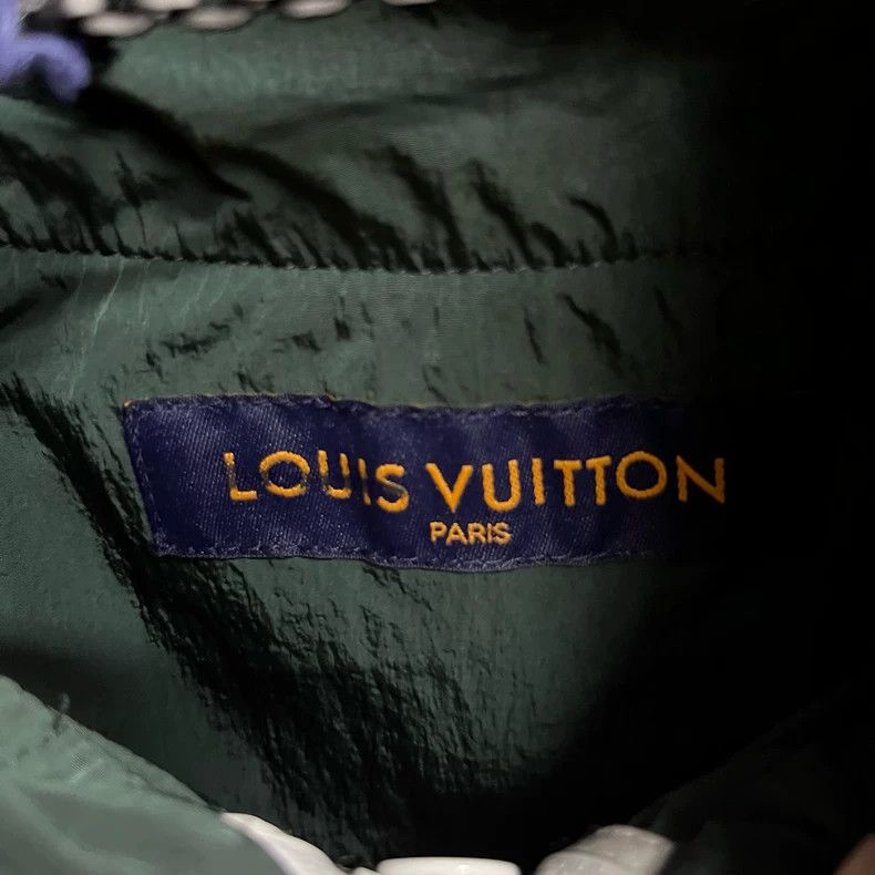Louis Vuitton Louis Vuitton White Patchwork Alphabet Print Zip Hooded Bas Size US M / EU 48-50 / 2 - 3 Thumbnail
