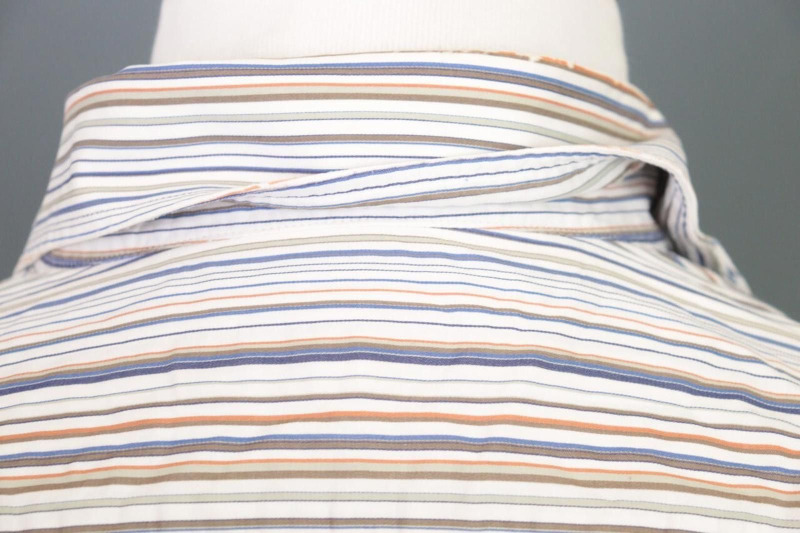 Etro Etro Multicolor Stripe Button Dress Shirt Size 42 Size US M / EU 48-50 / 2 - 10 Thumbnail