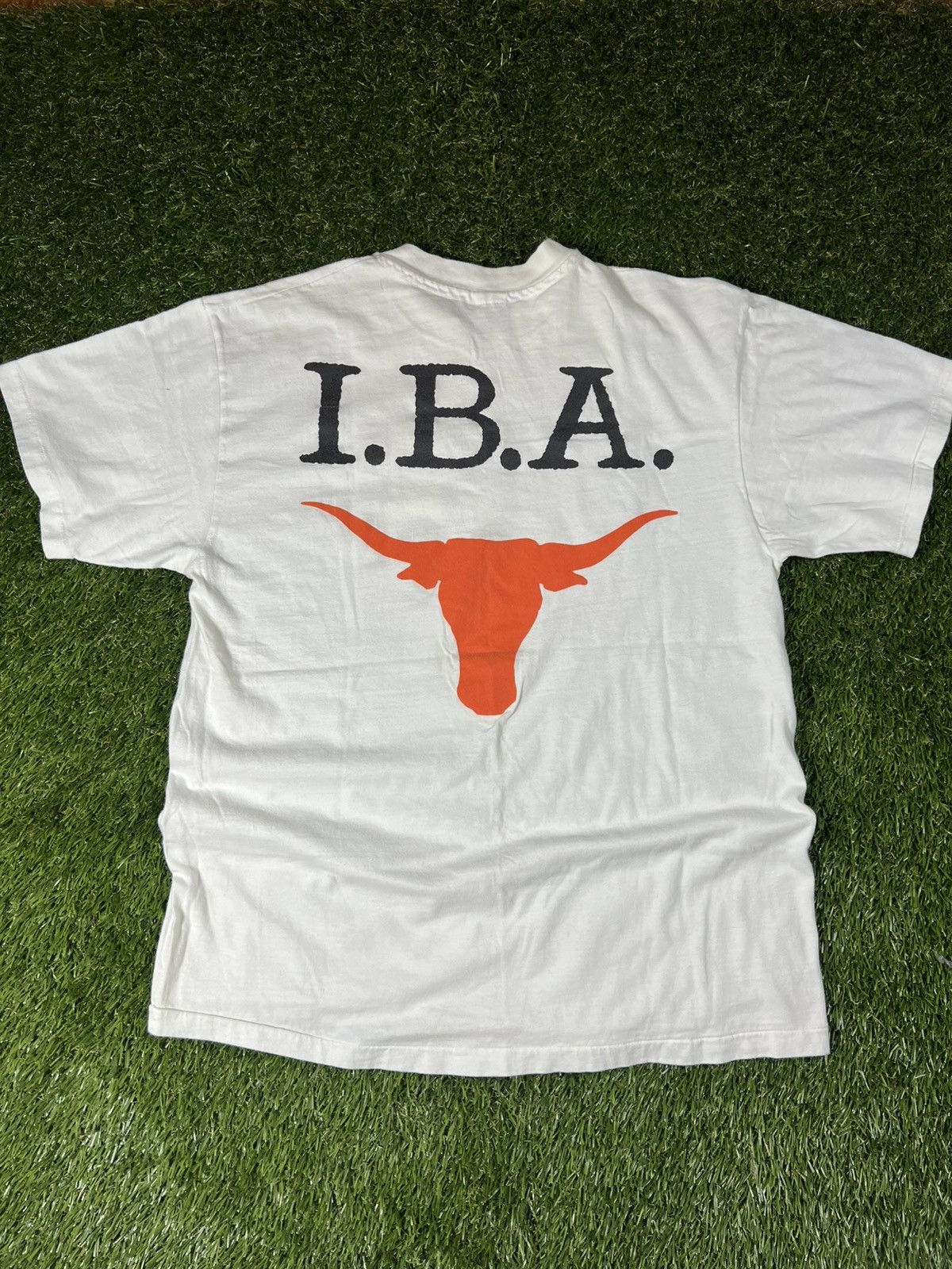 NCAA Vintage 90s Texas Longhorns College NCAA Sports Fan Logo Tee Size US L / EU 52-54 / 3 - 1 Thumbnail