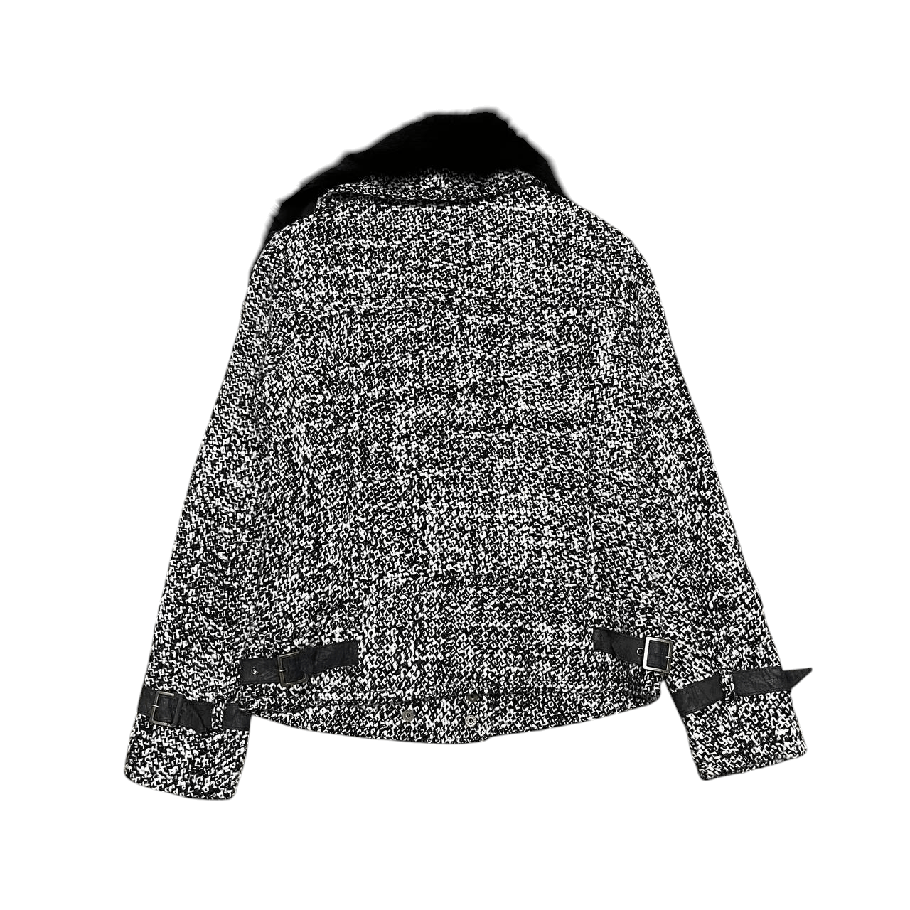 Hysteric Glamour Vintage Vivayou Fur Motorcycle Jacket Size XS / US 0-2 / IT 36-38 - 12 Thumbnail