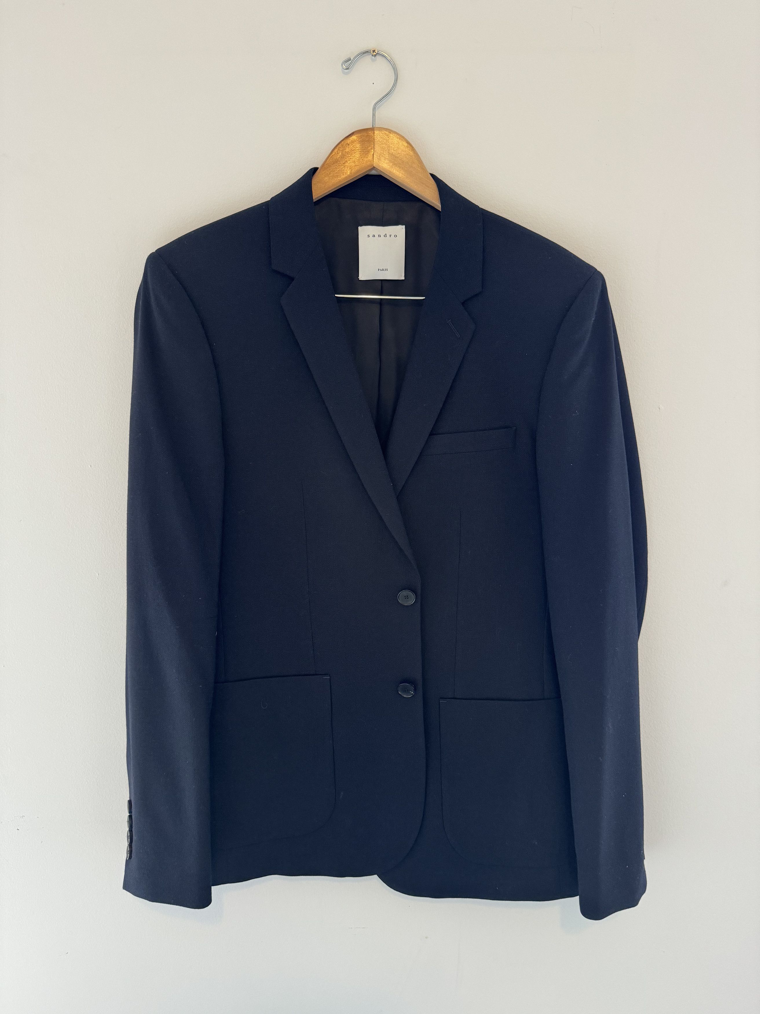 Sandro Sandro Slim Fit Suit Size 50R - 1 Thumbnail