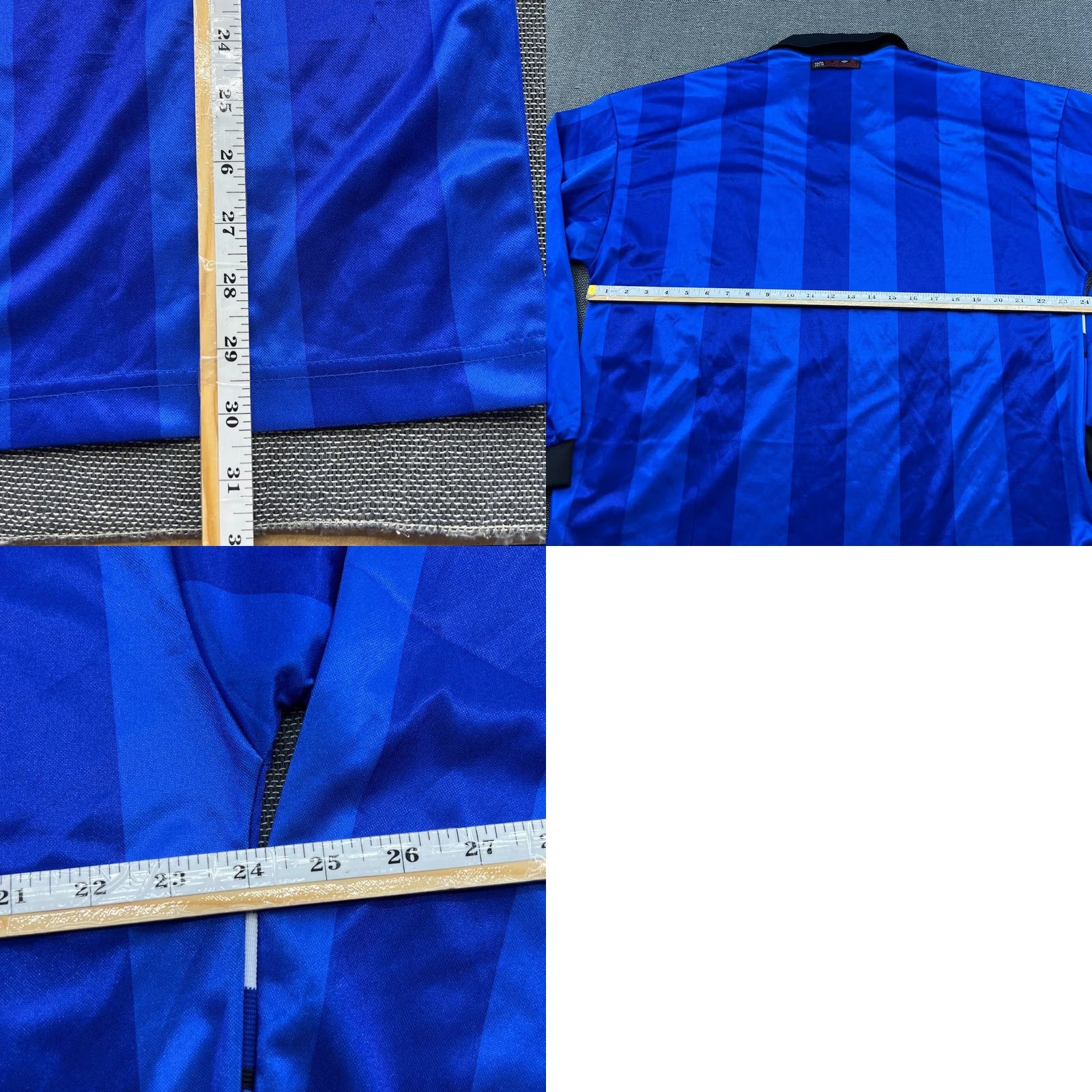 Umbro Umbro Jersey Football Shirt XL Blue 90s Template Long Sleeve Vapa Tech Moisture Wicking Quick Dry Men Size US XL / EU 56 / 4 - 9 Thumbnail