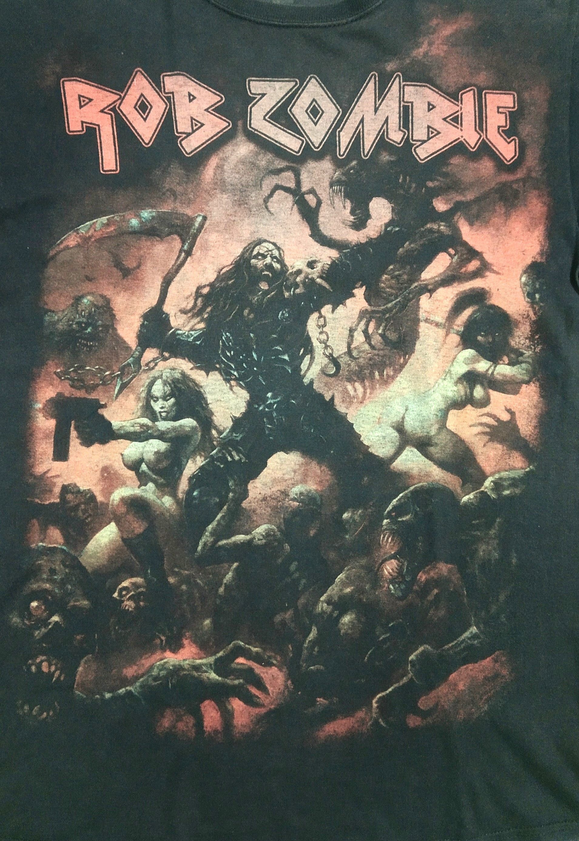 Band Tees ROB ZOMBIE venomous rat tour 2013 Size US M / EU 48-50 / 2 - 2 Thumbnail