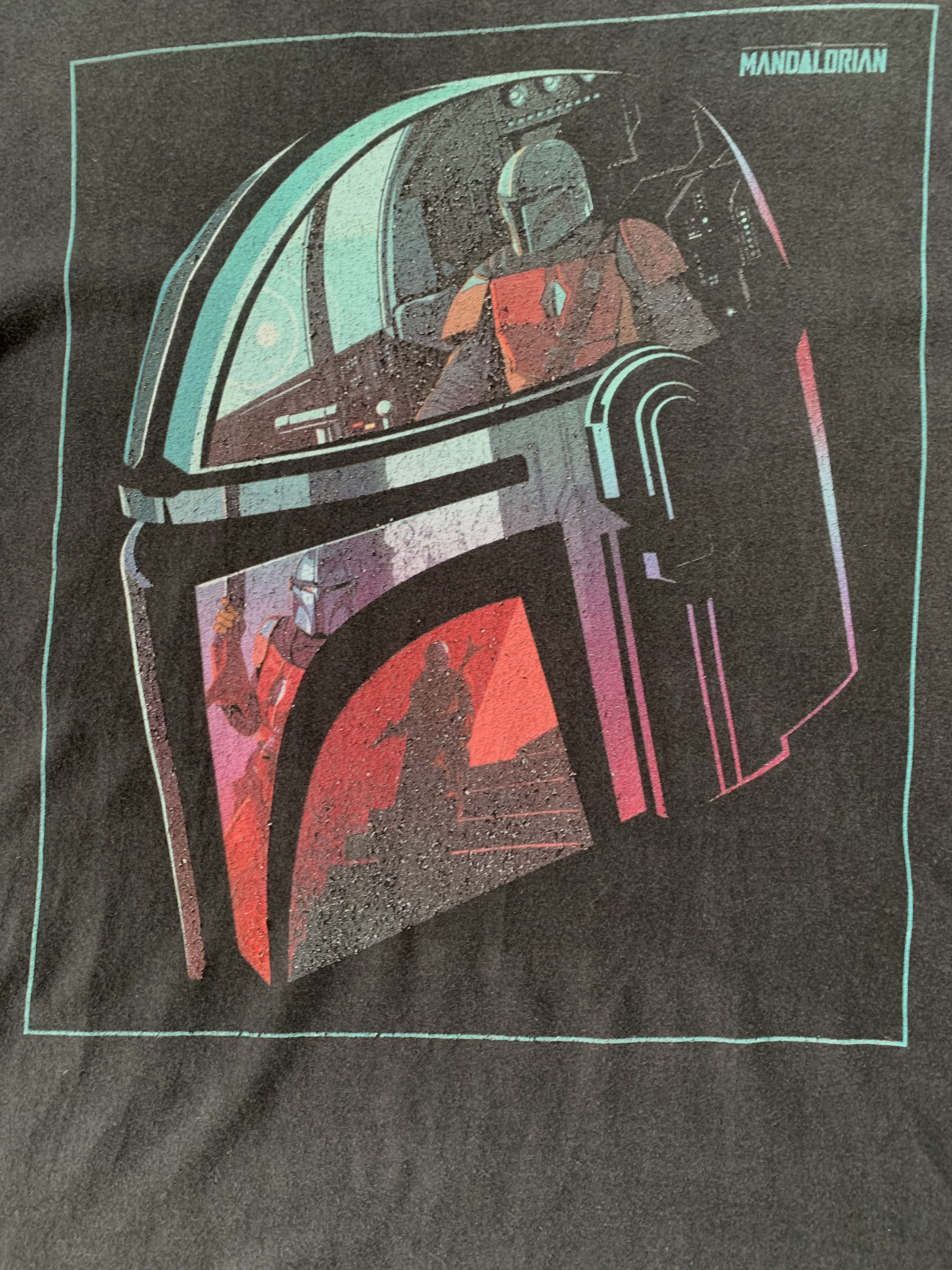 Star Wars Star Wars The Mandalorian Printed Cotton T-Shirt Size US L / EU 52-54 / 3 - 5 Thumbnail