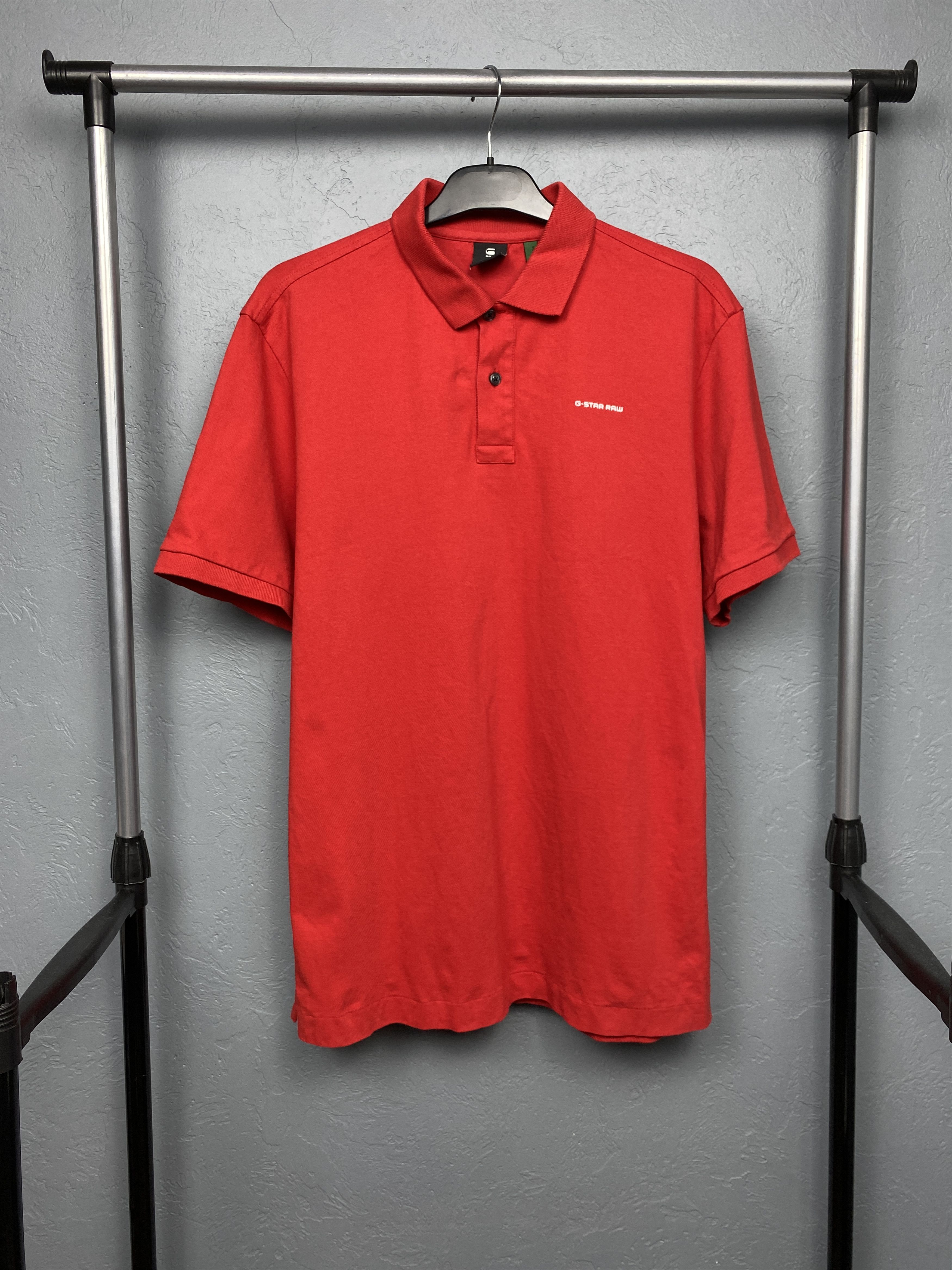 G-Star G Star Raw Vintage Mens Oluv Slim Polo Shirt Size US XL / EU 56 / 4 - 1 Thumbnail