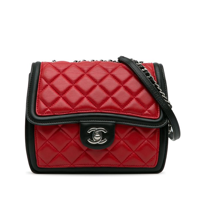 Chanel Chanel Mini Square Graphic Flap Crossbody Bag Grailed