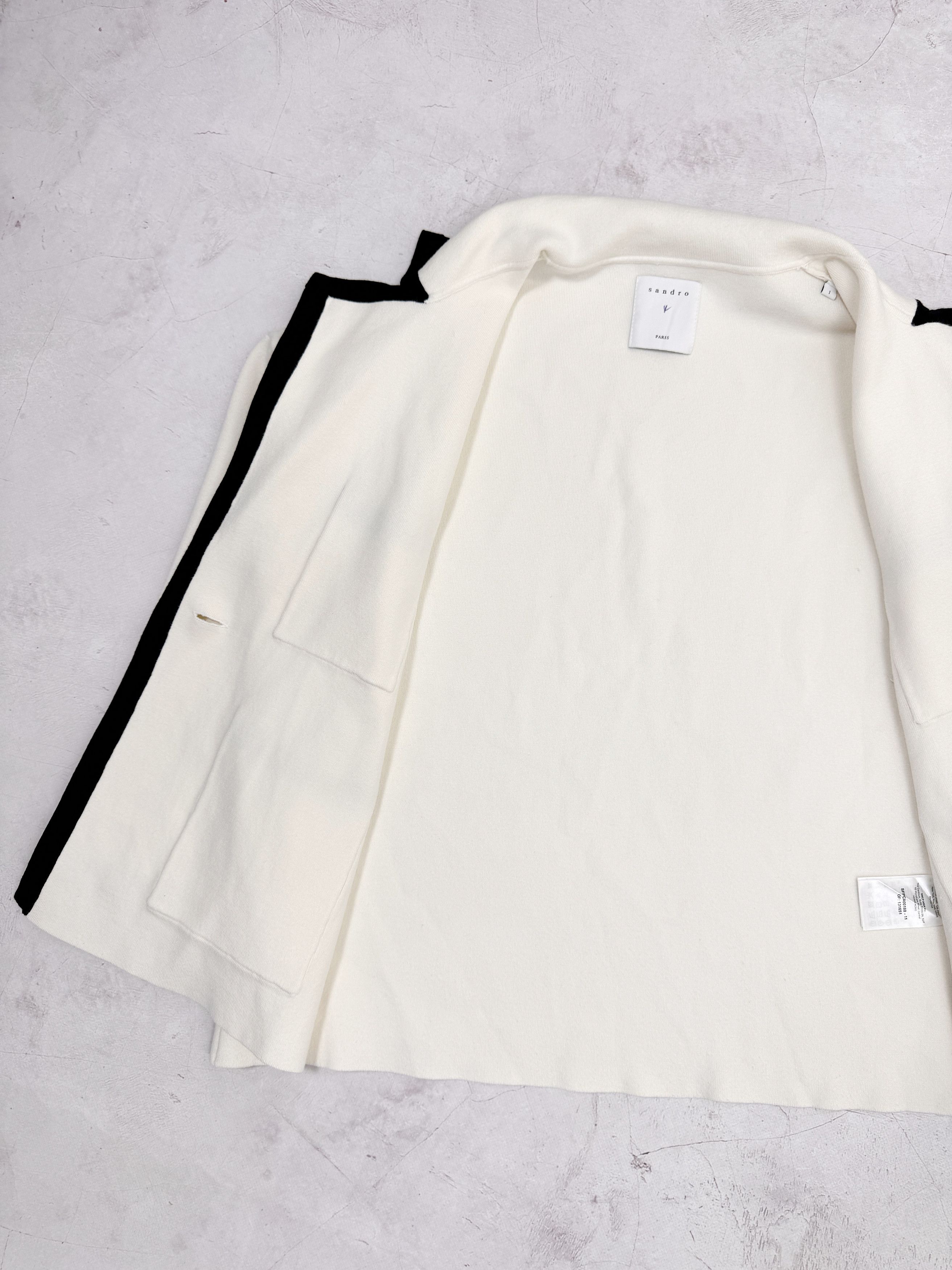 Sandro Sandro Paris Blazer Jacket RRP 540$ Oversized Fit Size S / US 4 / IT 40 - 17 Thumbnail