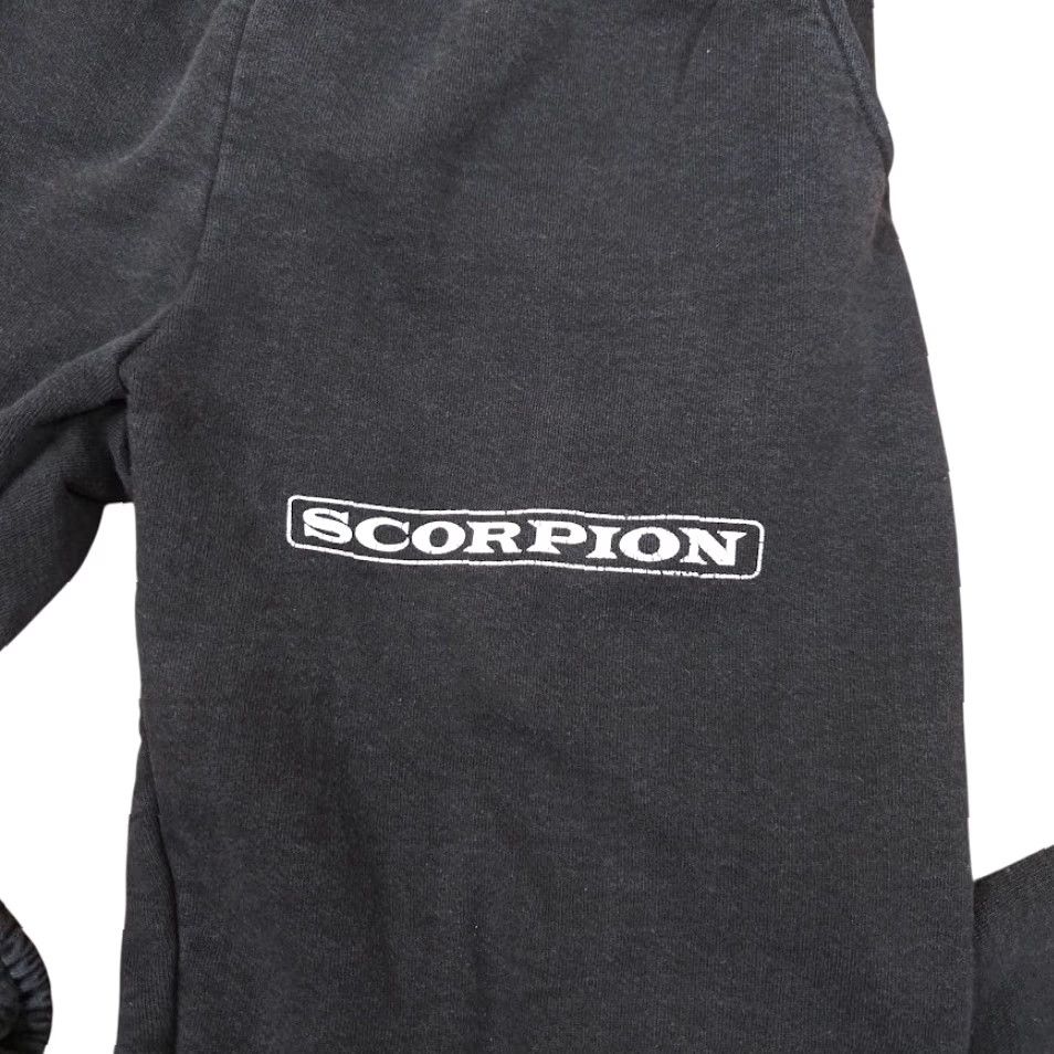Los Angeles Apparel VINTAGE Drake X Scorpion Sweatpants Mens Small Black Sweatpants Hip Hop Music Streetwear USA Size US 29 - 3 Thumbnail