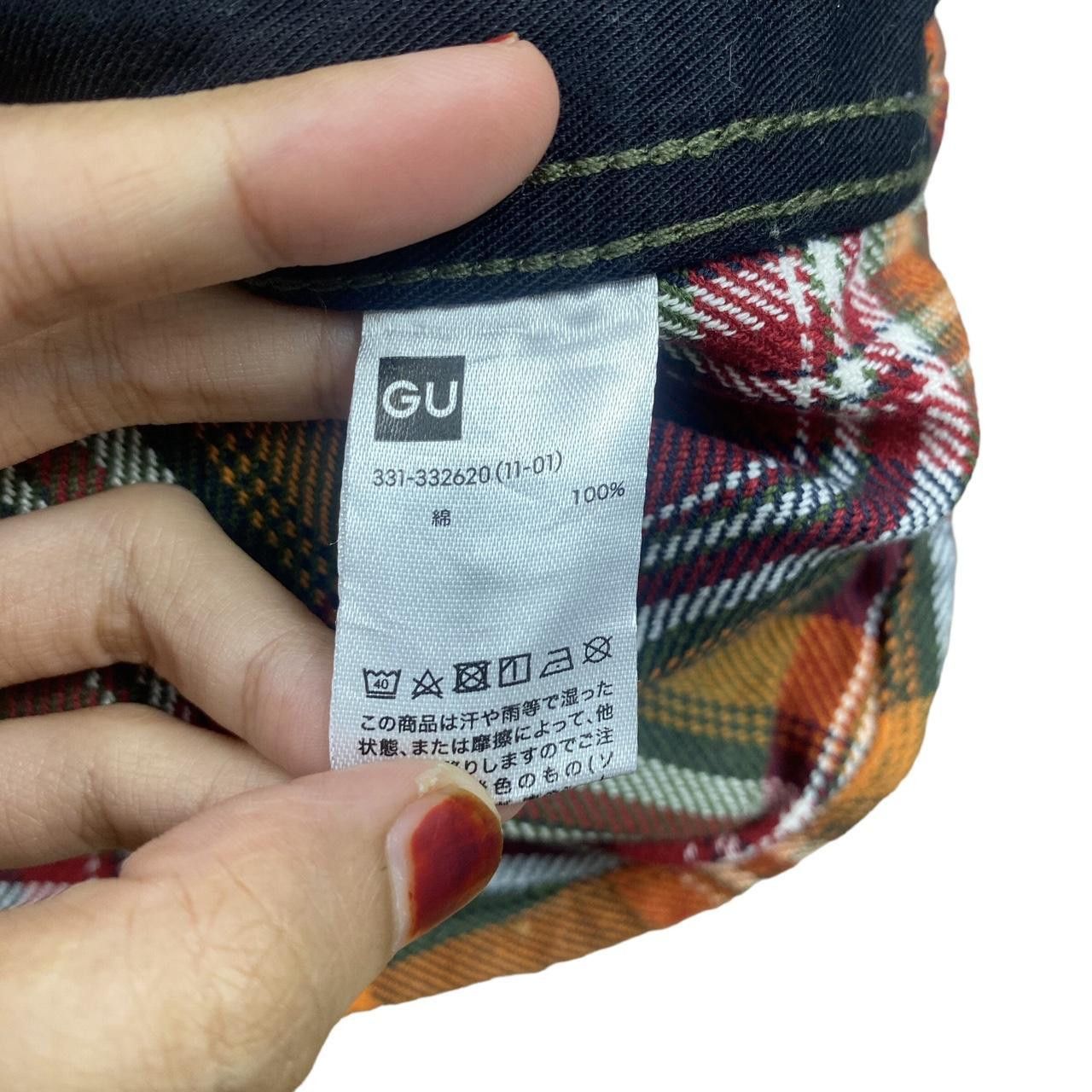 GU GU JAPAN Tartan Casual Button Up Tee Shirt Western Plaids Size US M / EU 48-50 / 2 - 5 Thumbnail