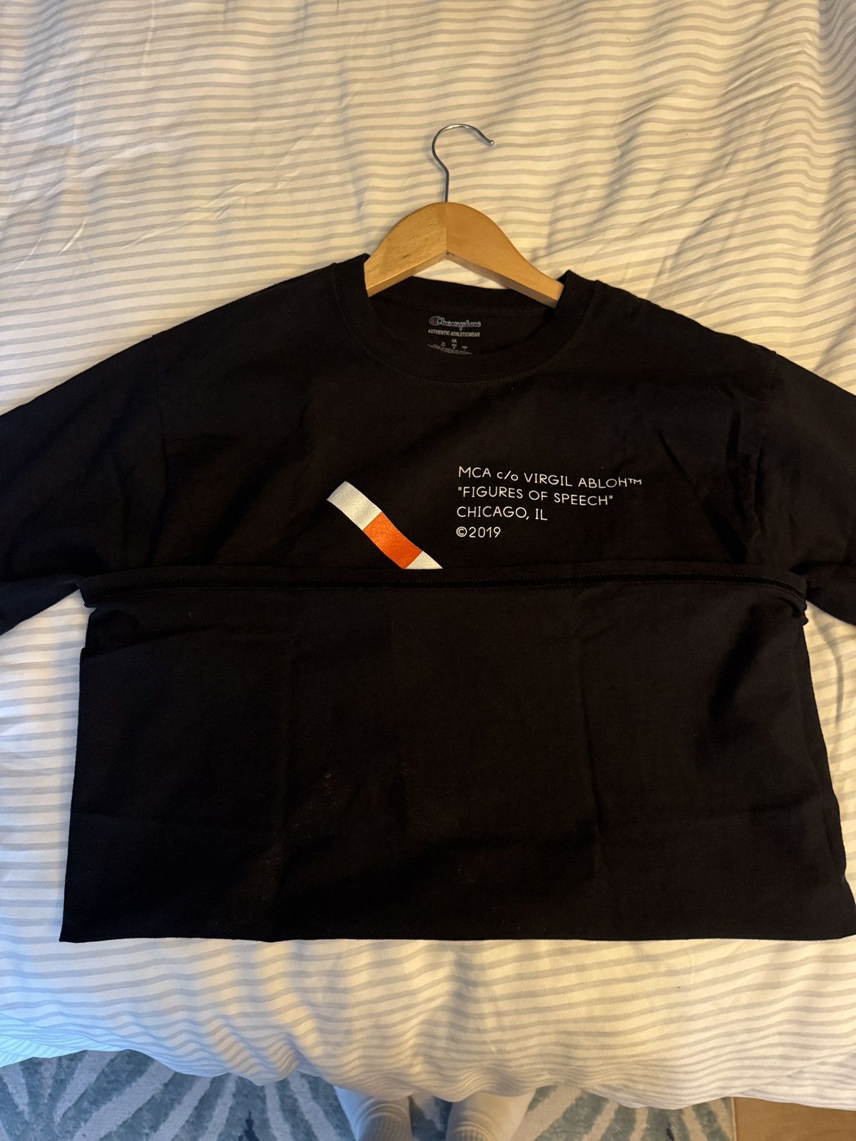 Off-White Off-White x MCA T Shirt Collab Size US M / EU 48-50 / 2 - 7 Thumbnail