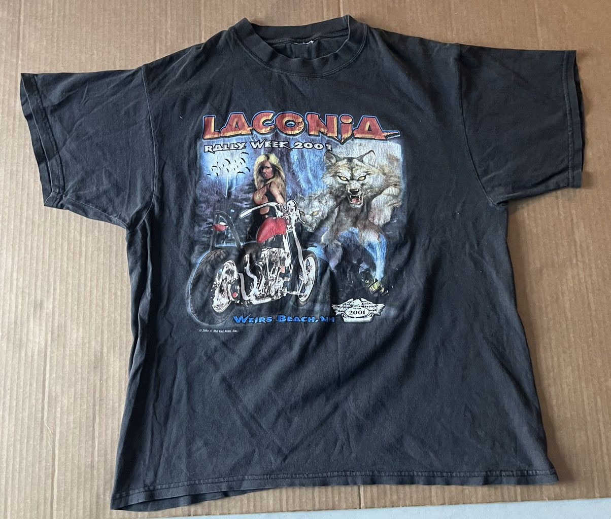 Vintage 2001 Laconia Bike week Size US L / EU 52-54 / 3 - 1 Thumbnail