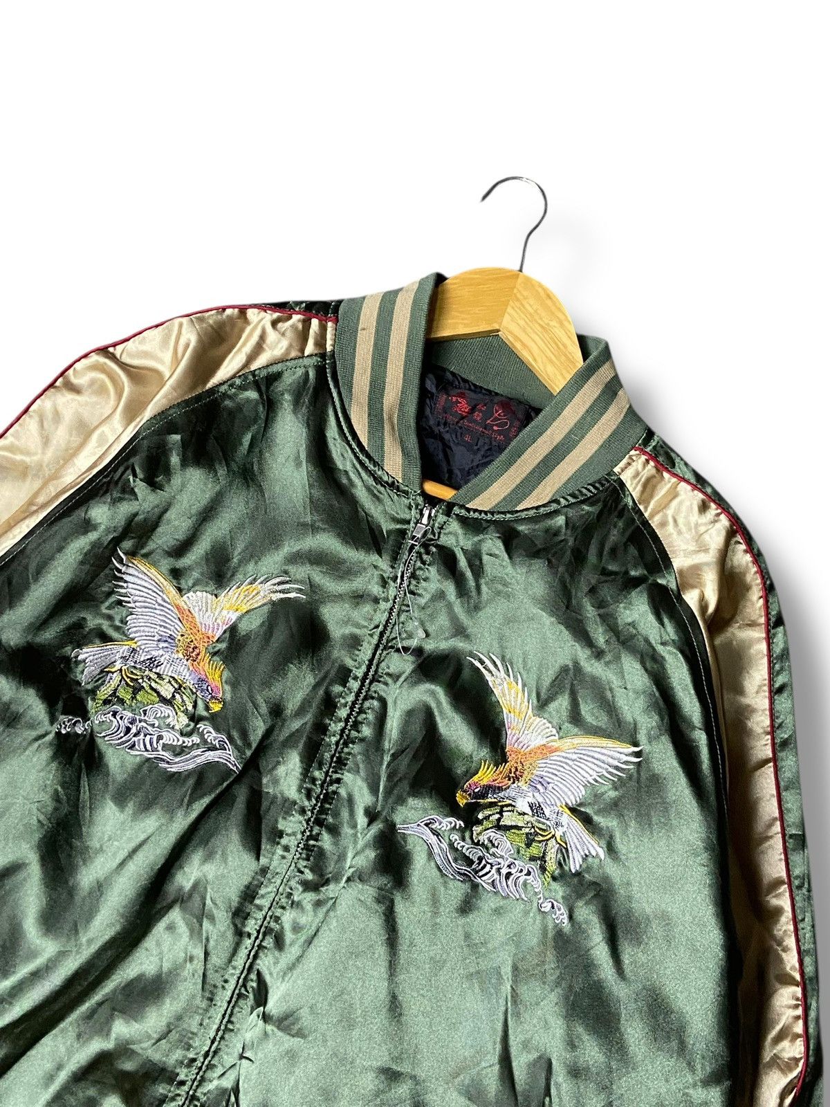 Japanese Brand Japanese Traditional Style Brand Sukajan Jacket (156) Size US XXL / EU 58 / 5 - 2 Thumbnail
