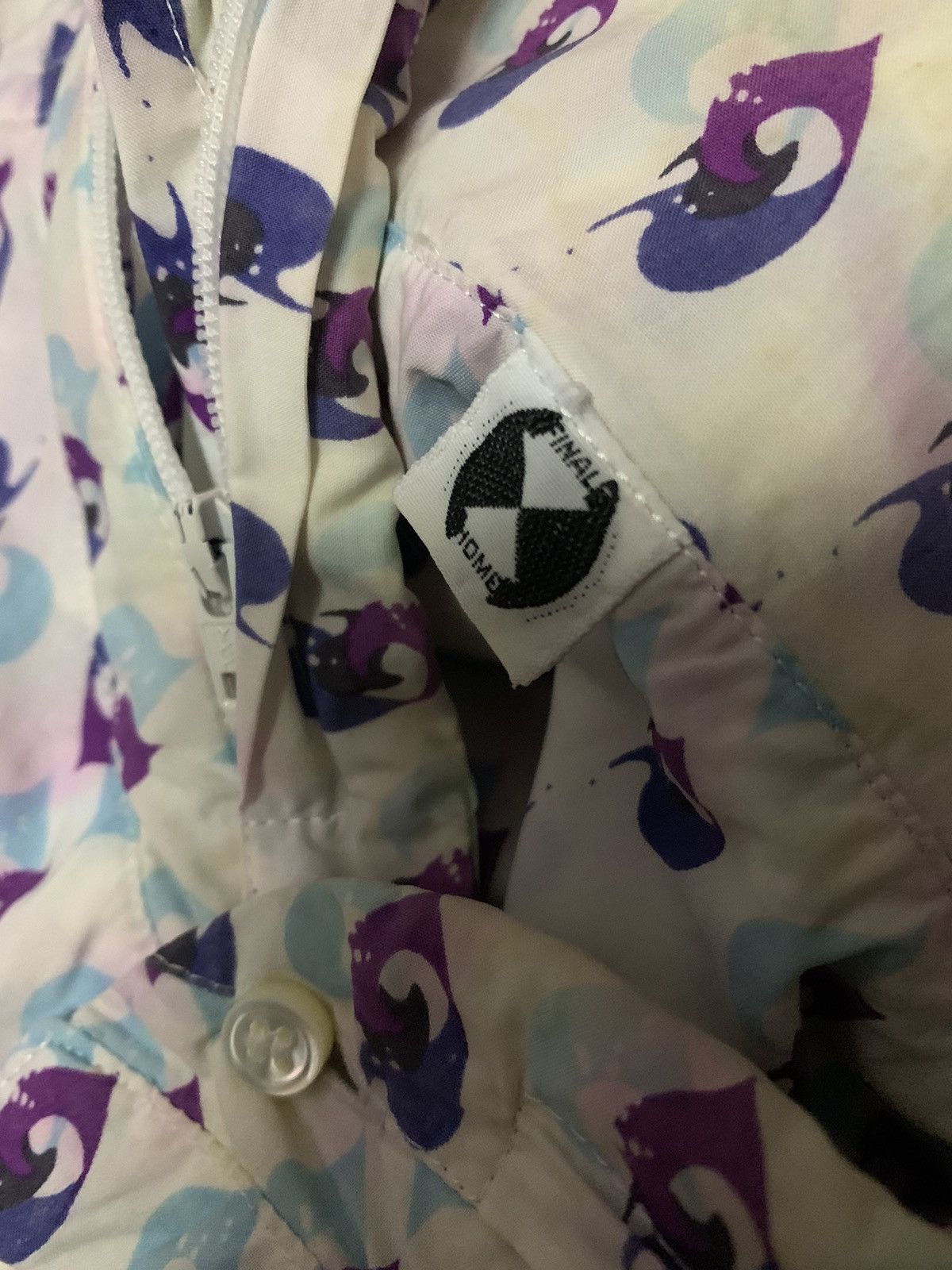 Final Home 💥Vtg Final Home Hoodie Button Shirt Size US M / EU 48-50 / 2 - 7 Thumbnail