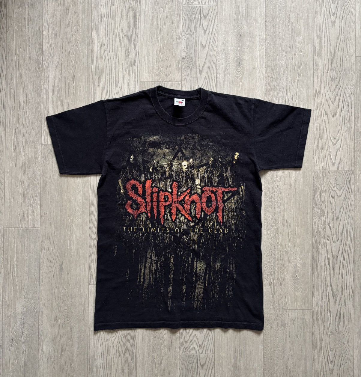 Rap Tees × Vintage Vintage Slipknot T Shirt “The Limits Of The Dead” 90s Size US S / EU 44-46 / 1 - 1 Thumbnail