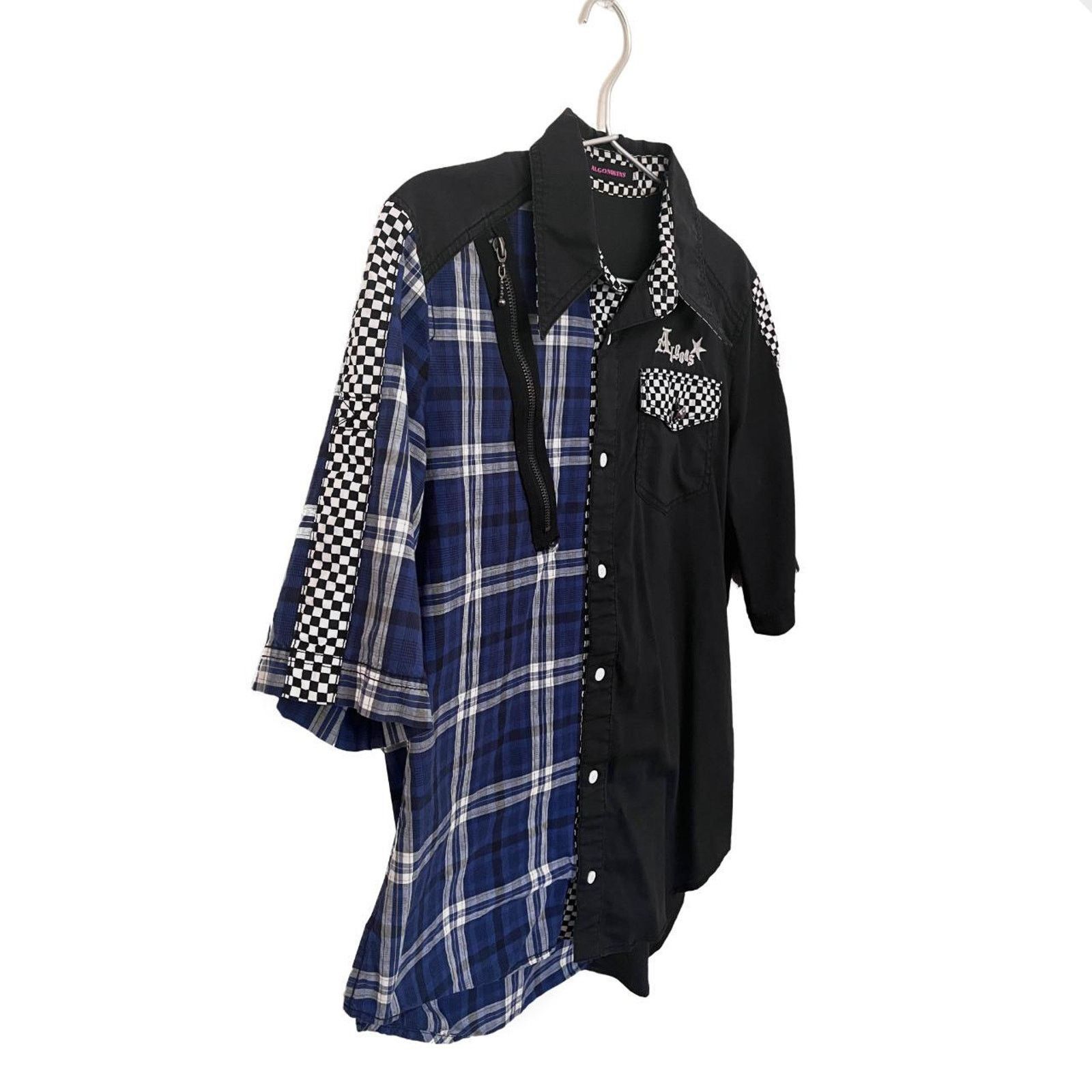 Seditionaries Algonquins dual panel checkered shirt Size US L / EU 52-54 / 3 - 4 Thumbnail