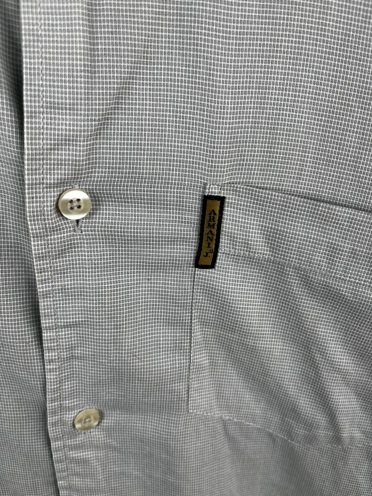 Armani Armani shirt vintage Size US XXL / EU 58 / 5 - 2 Thumbnail