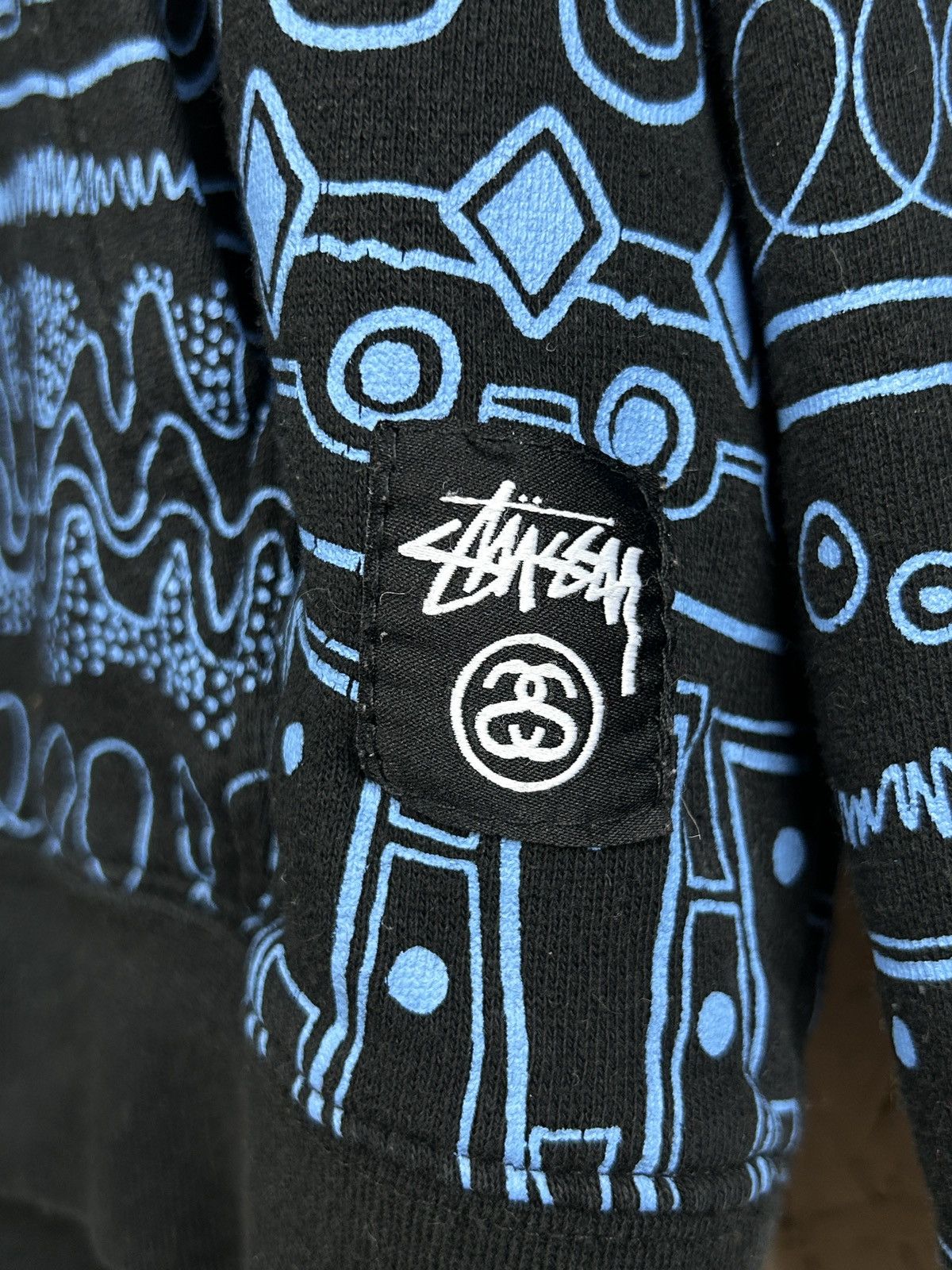 Stussy 00s Vintage Stussy TomTom Pullover Hoodie Size L Size US L / EU 52-54 / 3 - 3 Thumbnail