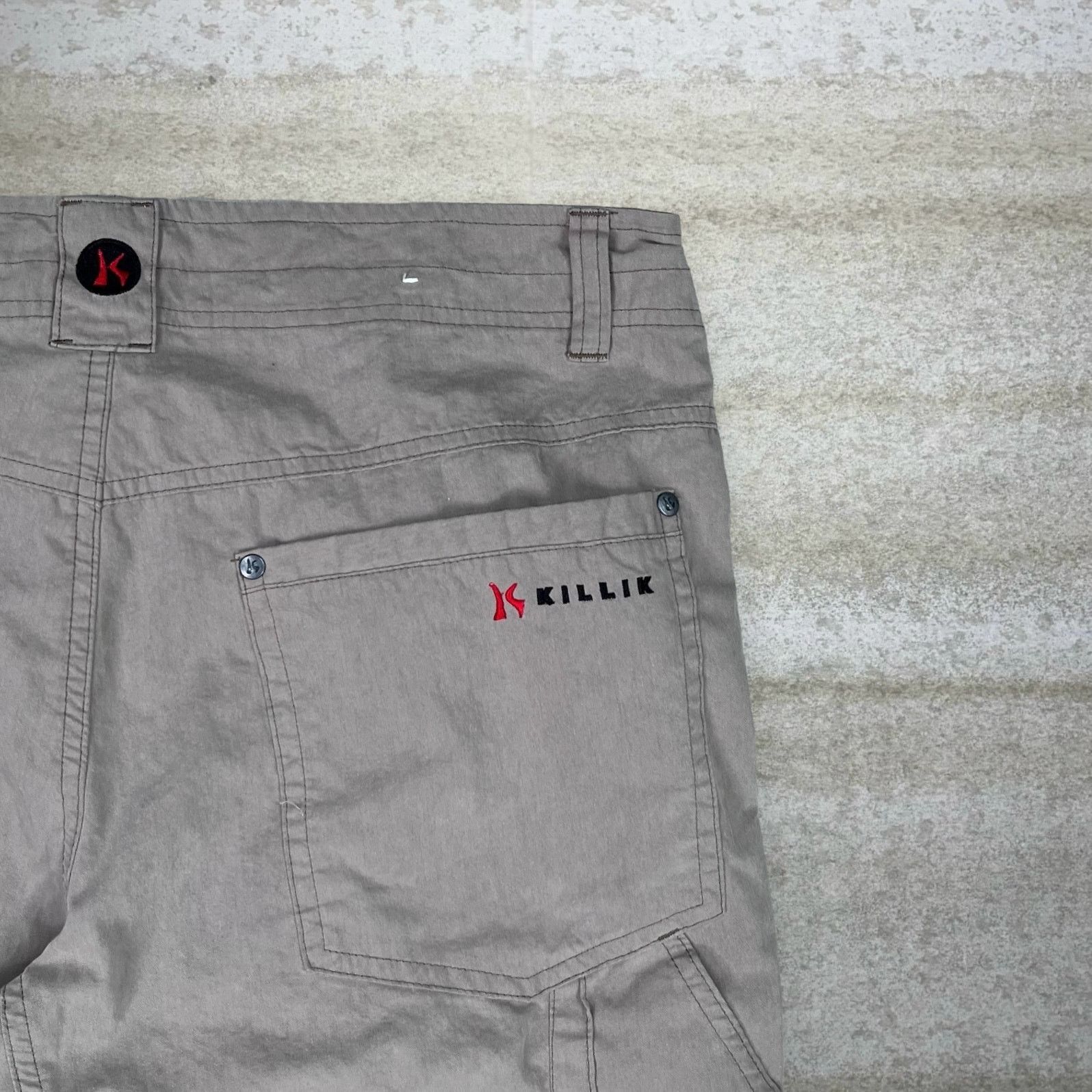 Vintage Vintage 90s Killik Carpenter Pants 34x34 Baggy Wide Fit Tan Size US 34 / EU 50 - 3 Thumbnail