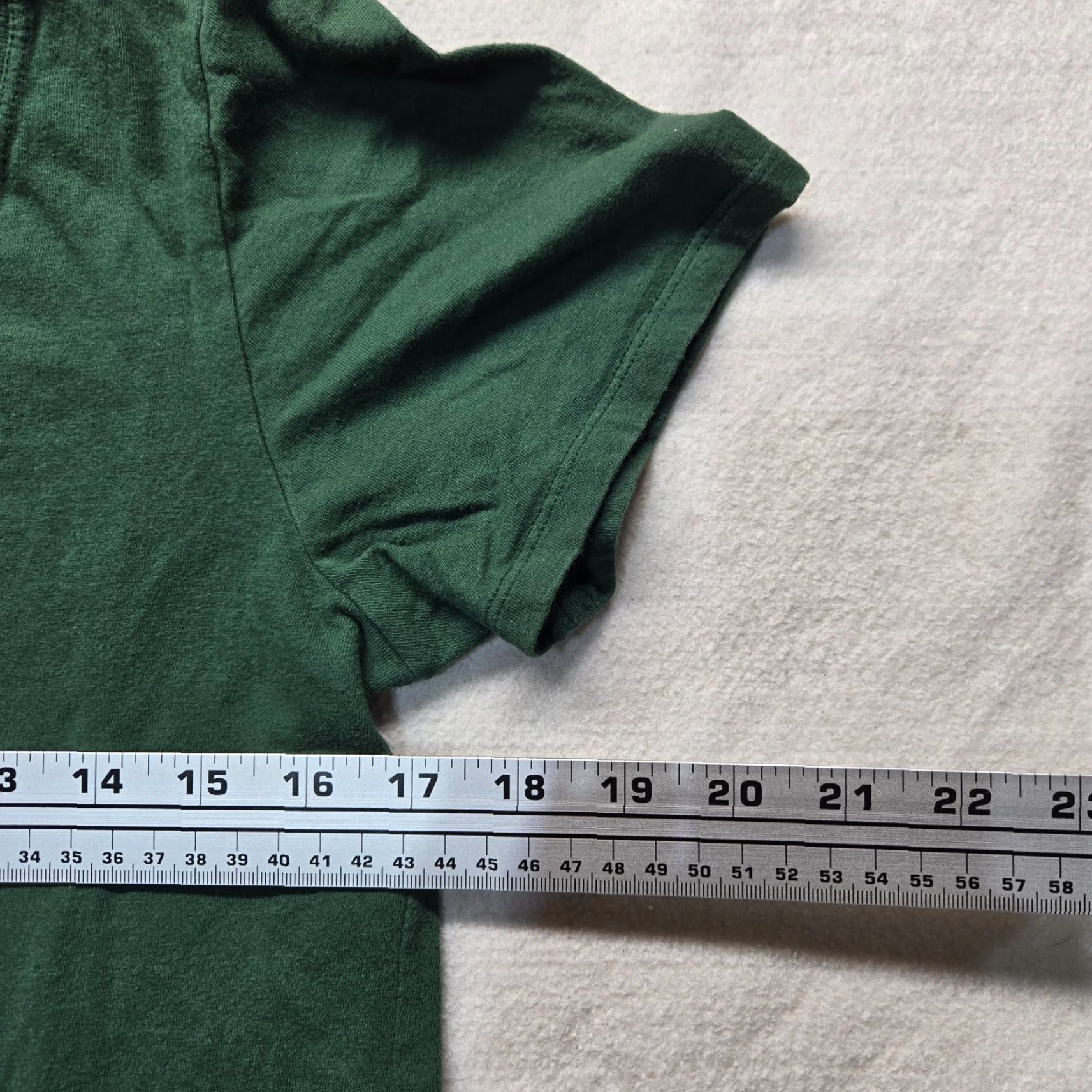 Nike Nike Shirt Women Adult M Green Logo Short Sleeve Crew Neck 100% Cotton Basic T-Shirt Size M / US 6-8 / IT 42-44 - 5 Thumbnail