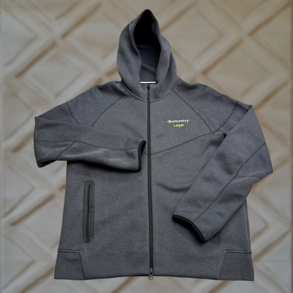 Nike Nike Tech Fleece Full Zip Hoodie Sweatshirt Mens L Gray Ancestry Logo Sports Athleisure Hoodie Mens L Gray Nike Logo 90s? Size L / US 10 / IT 46 - 1 Thumbnail