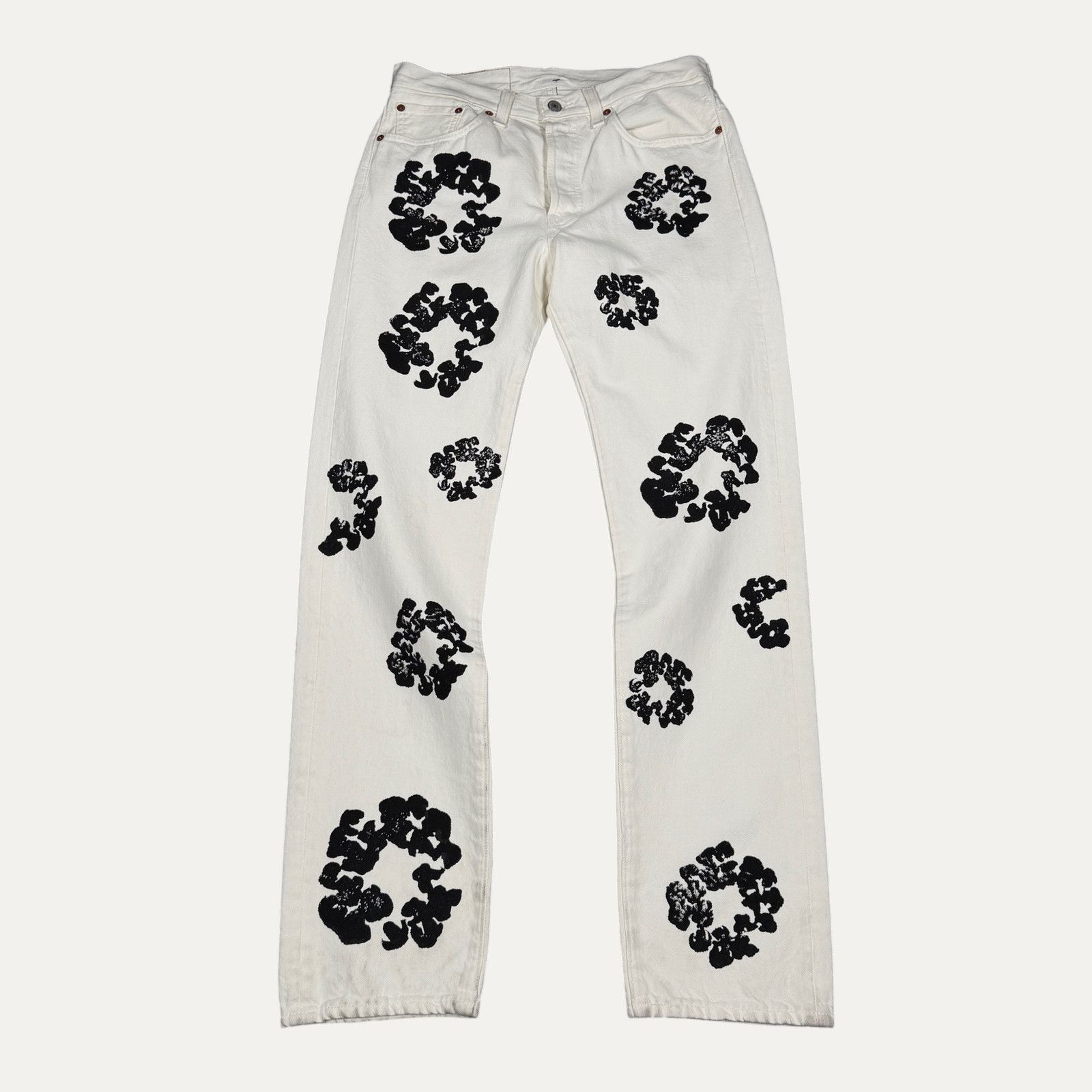 DENIM TEARS Denim Tears Wreath Denim Jeans Size US 30 / EU 46 - 1 Thumbnail