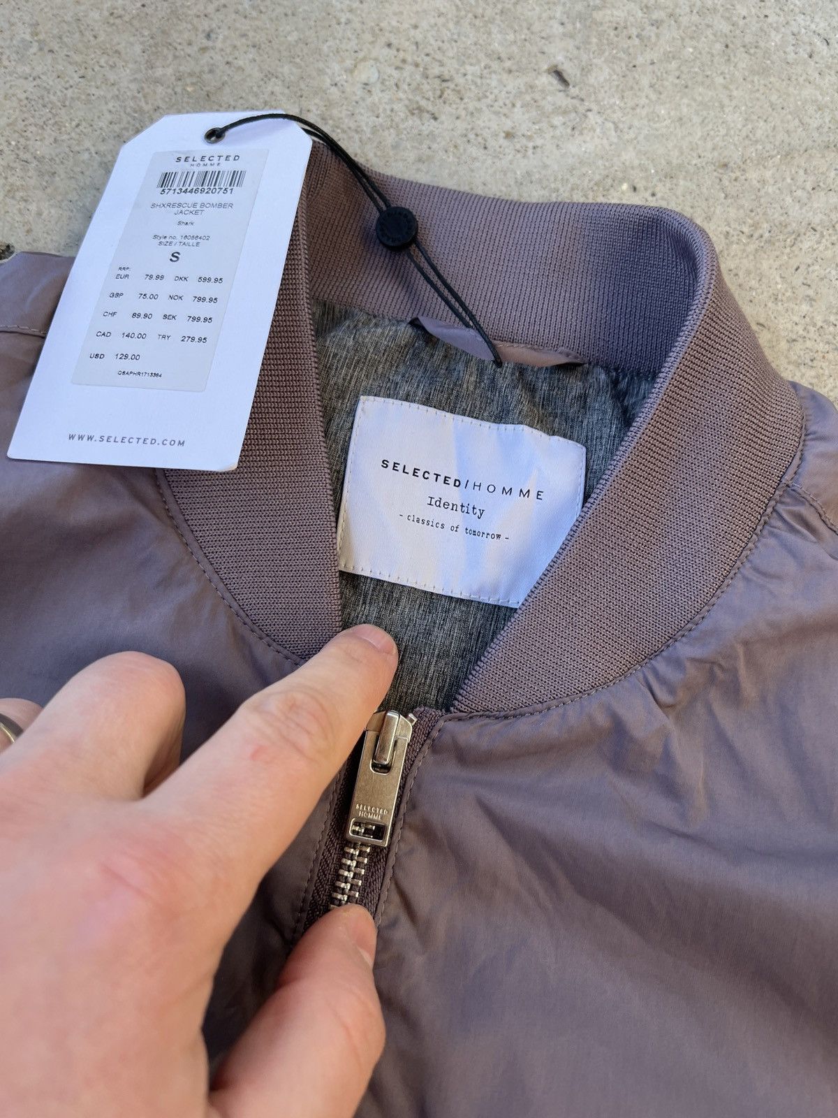 Selected Homme Selected Homme Bomber Jacket Size US S / EU 44-46 / 1 - 4 Thumbnail