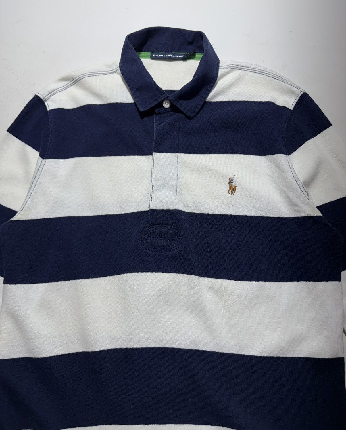 Polo Ralph Lauren Vintage Polo Ralph Lauren Rugby Women’s Long sleeve Size XL / US 12-14 / IT 48-50 - 3 Thumbnail