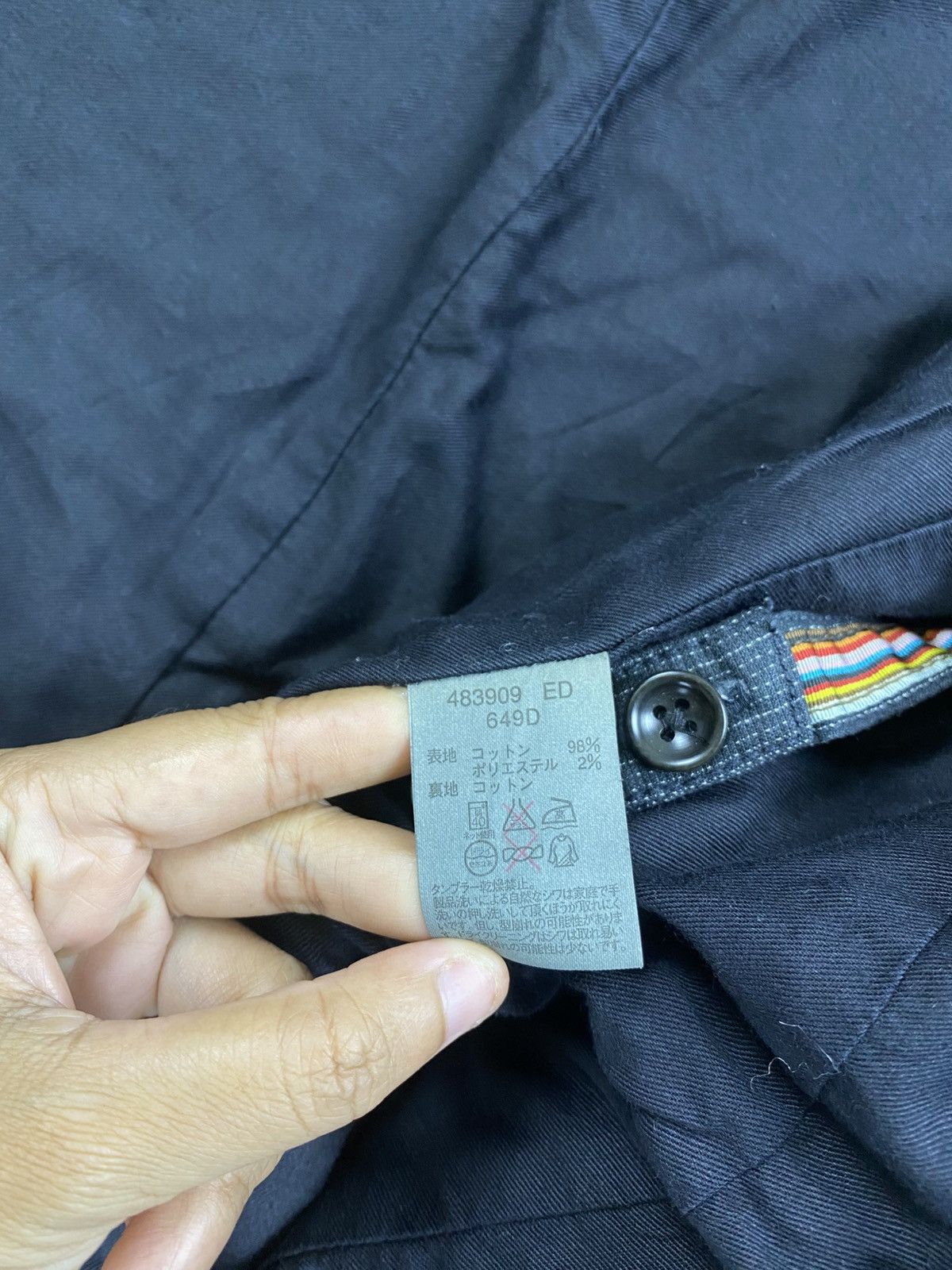 Japanese Brand × Paul Smith × Vintage Vintage Paul Smith Jeans Harringbone Blazer Jacket Size US M / EU 48-50 / 2 - 14 Thumbnail