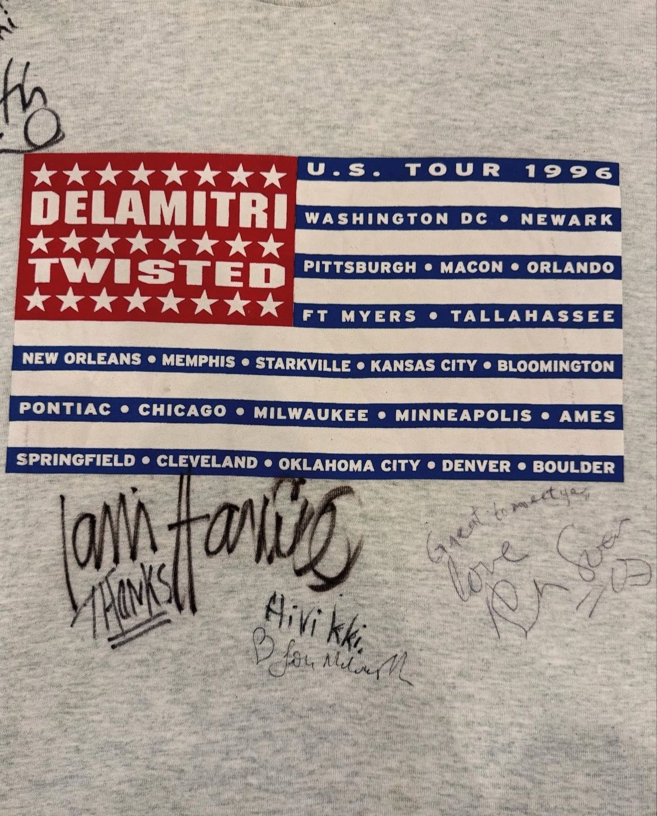 Band Tees Delamitri Album Twist Tour 1996’ Size US XL / EU 56 / 4 - 2 Thumbnail