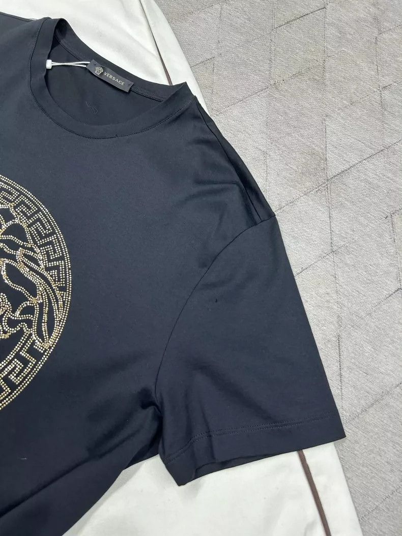 Versace Versace Rhinestone Medusa T-shirt Size US XXL / EU 58 / 5 - 6 Thumbnail